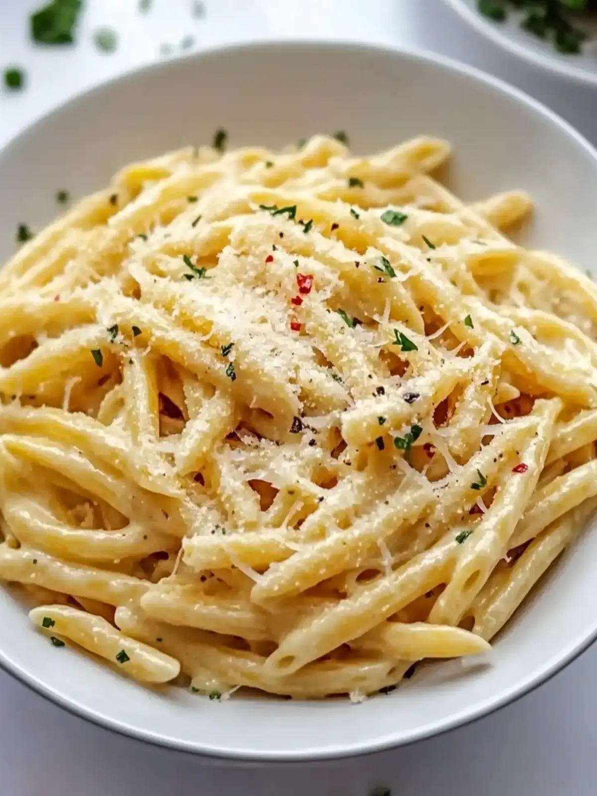 One Pot Creamy Garlic Pasta