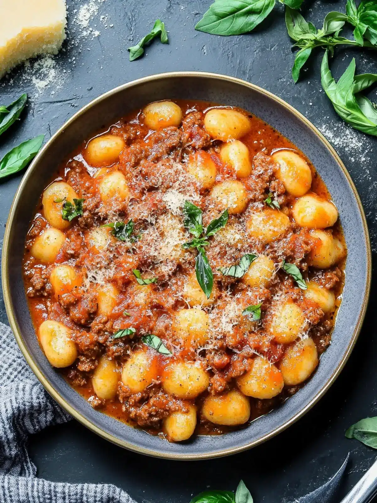 Hearty Gnocchi Bolognese: Comfort Food for Your Soul! Gnocchi Bolognese
