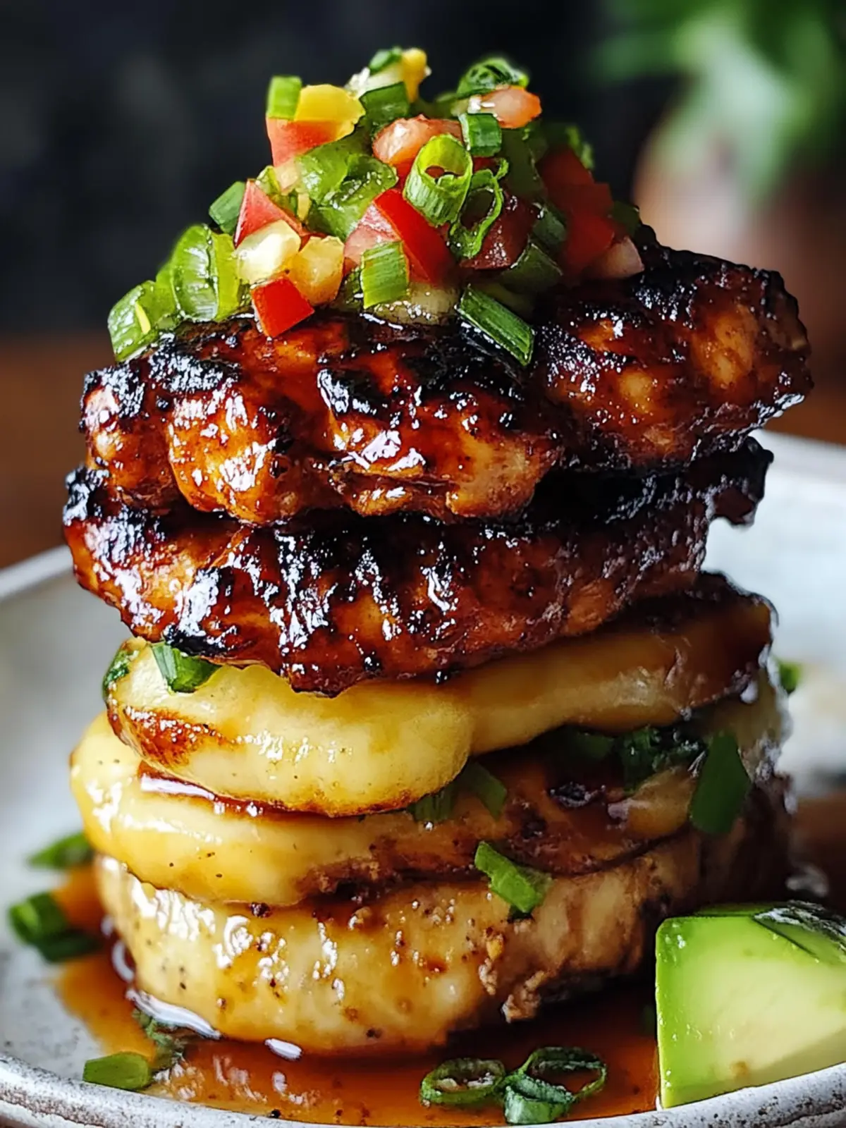 Irresistible Hawaiian Huli Huli Chicken Stack Recipe to Savor Hawaiian Huli Huli Chicken Stack