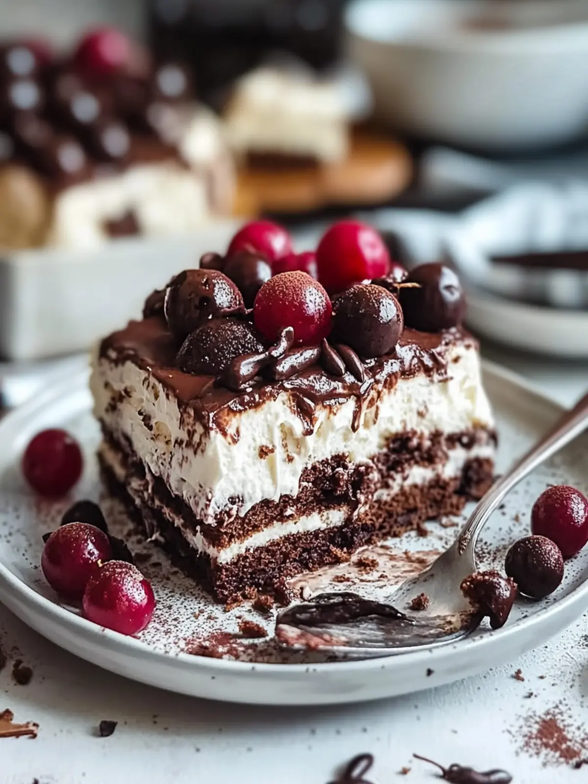 Decadent Vegan Black Forest Tiramisu to Wow Your Taste Buds Black Forest Tiramisu