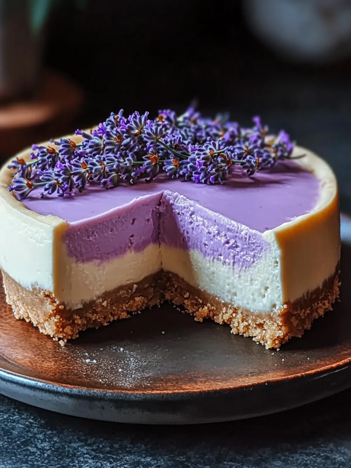 Delightful Honey Lavender Cheesecake for Sweet Moments Honey Lavender Cheesecake