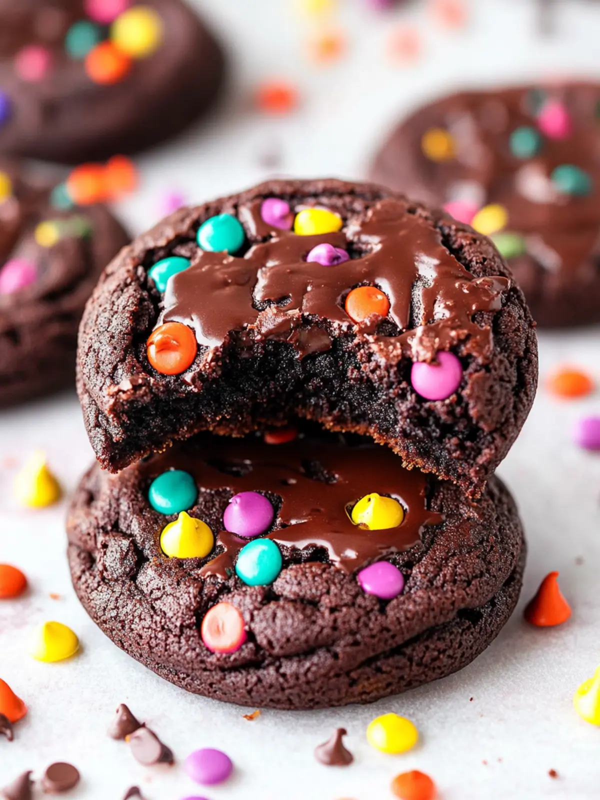 Cosmic Brownie Cookies: Out-of-This-World Treats at Home Cosmic Brownie Cookies