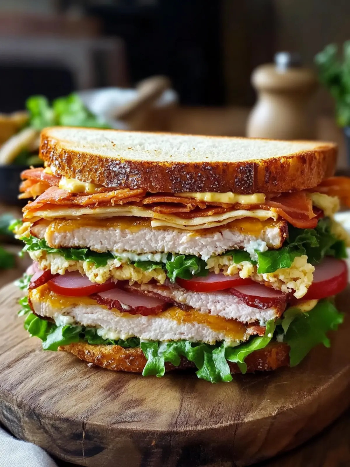 Loaded Club Sandwich