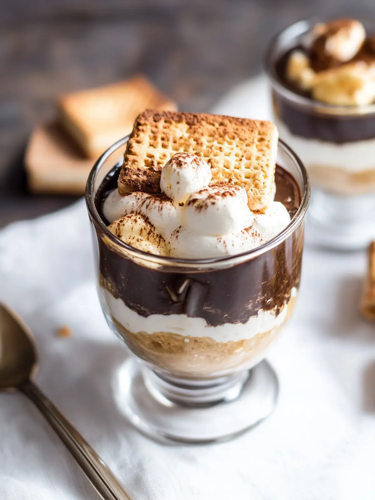 Decadent Pudding S’mores in Just Five Minutes Pudding S’mores