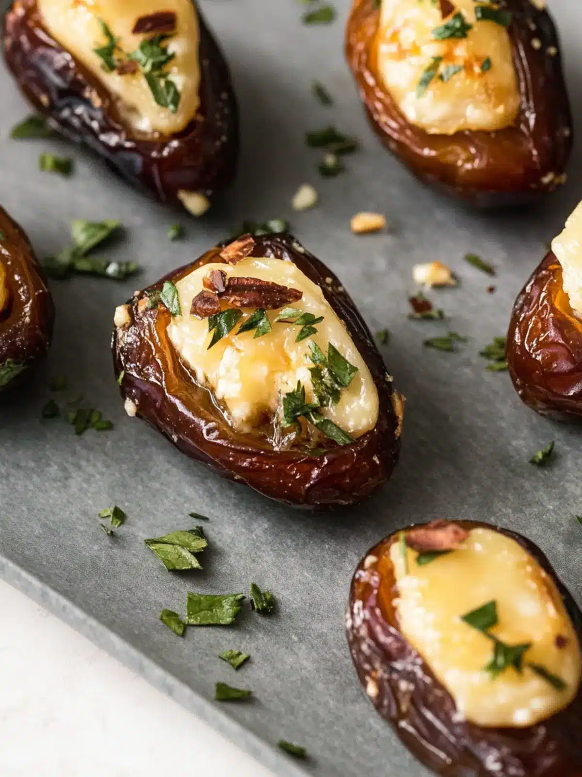 Irresistible Air Fryer Brie Stuffed Dates in Just 9 Minutes Air Fryer Brie Stuffed Dates