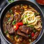Delicious Creole Beef Noodle Soup for Cozy Nights In Creole Beef Noodle Soup