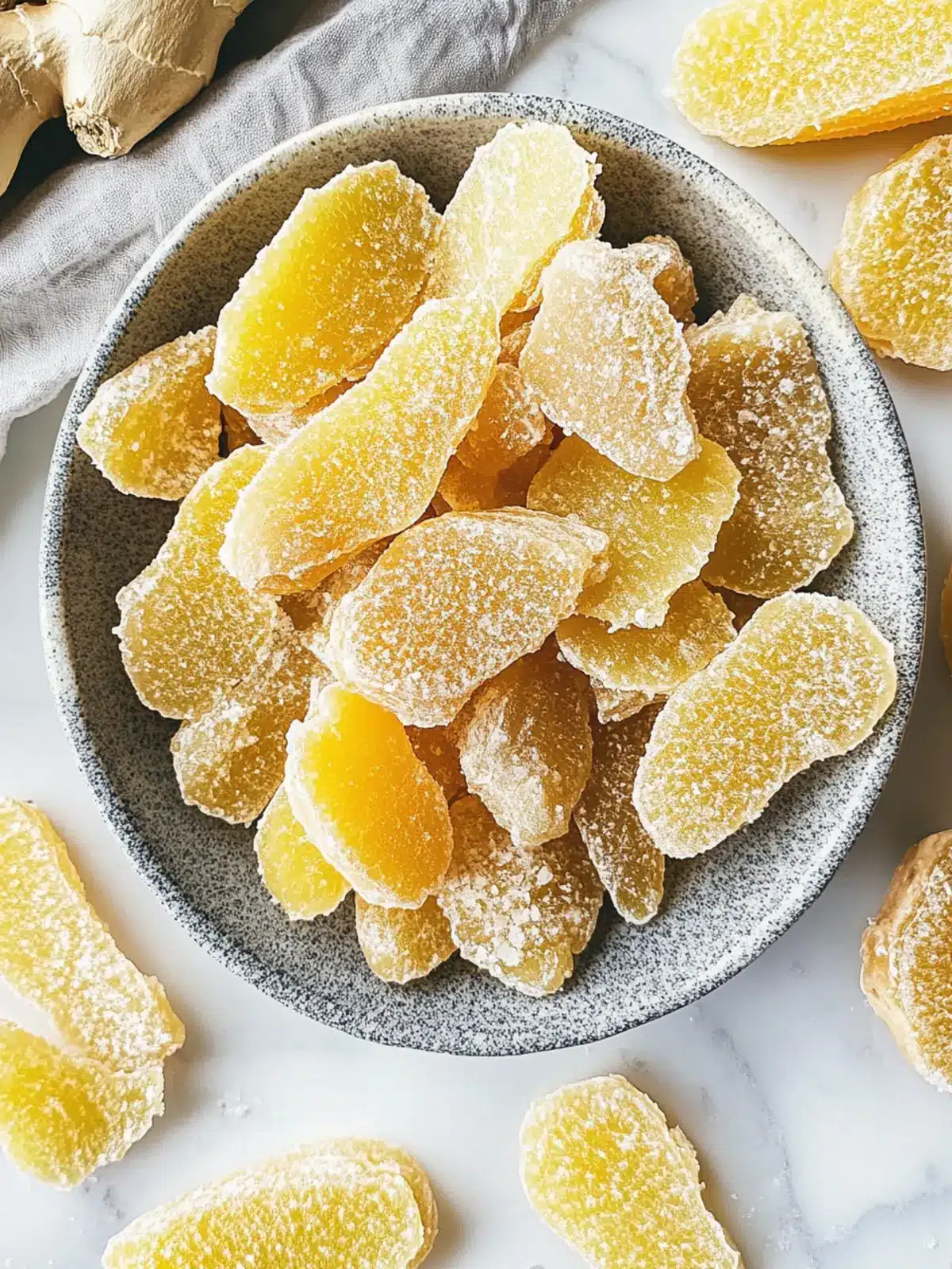 Sweet and Spicy Candied Ginger You’ll Love to Munch On Candied Ginger