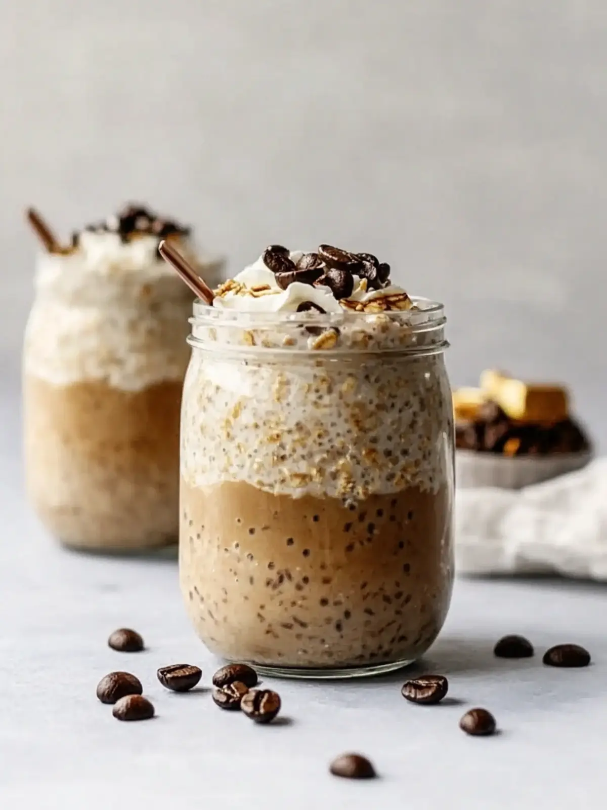 Delicious Vanilla Cold Brew Coffee Overnight Oats Recipe Vanilla Cold Brew Coffee Overnight Oats
