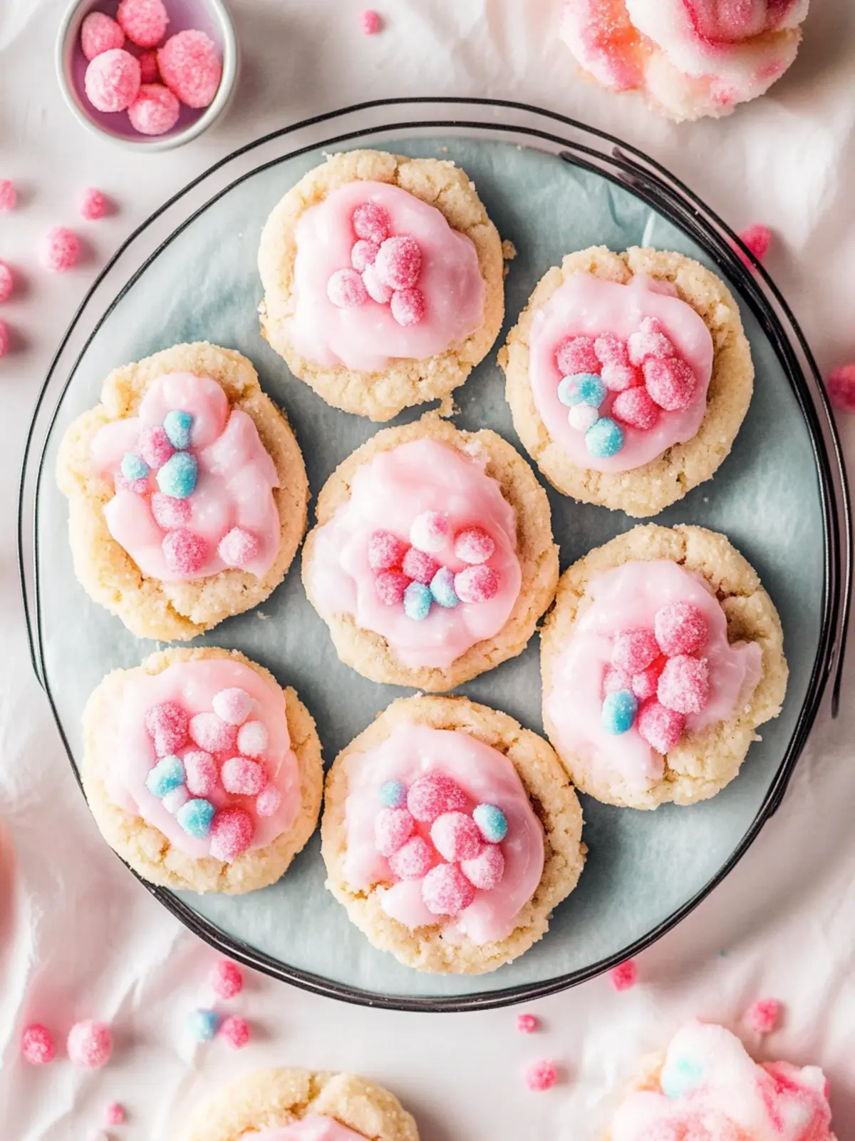 Delight in Cotton Candy Crumbl Cookies for Sweet Nostalgia Cotton Candy Crumbl Cookies