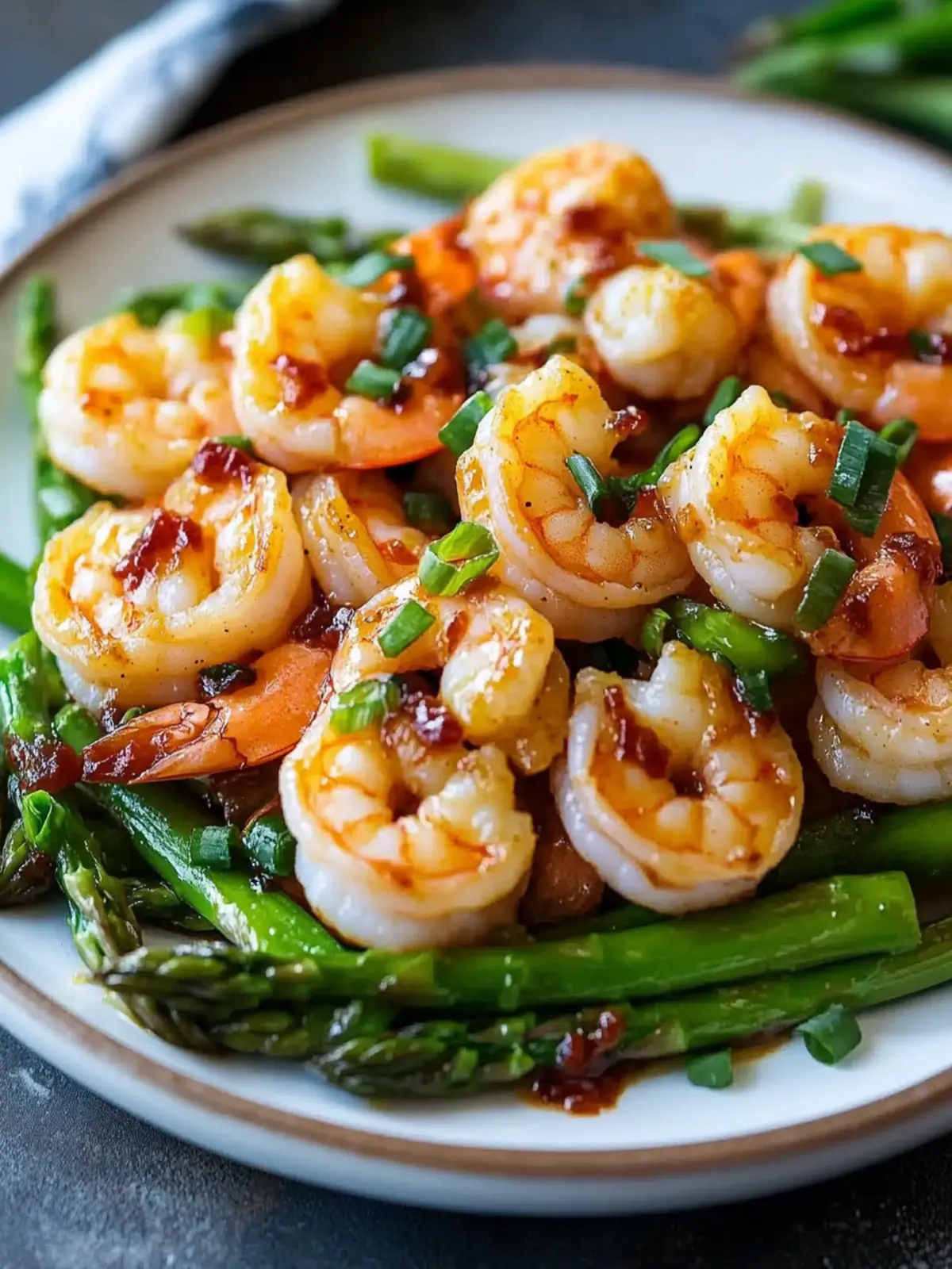 Savor Sweet Chili Shrimp with Asparagus in Just 20 Minutes Sweet Chili Shrimp with Asparagus