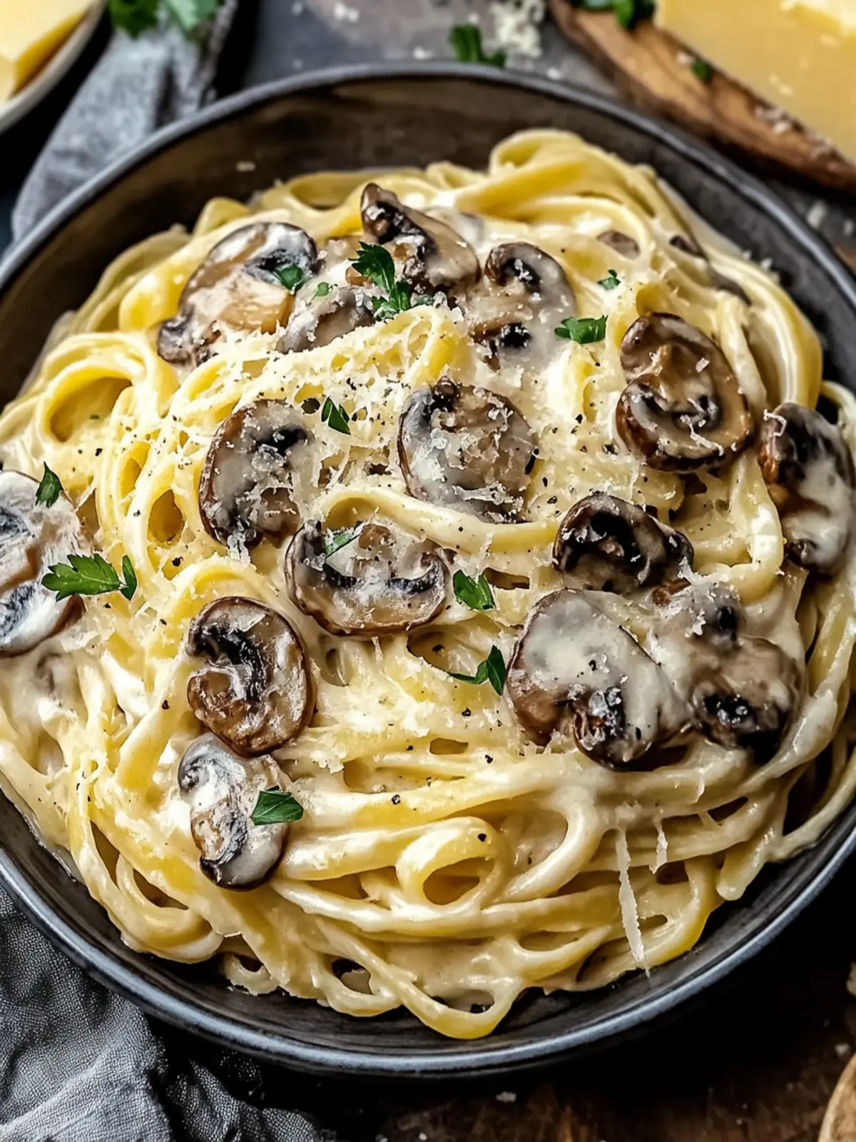 Delightful Creamy Mushroom Gruyere Pasta You'll Crave Creamy Mushroom Gruyere Pasta
