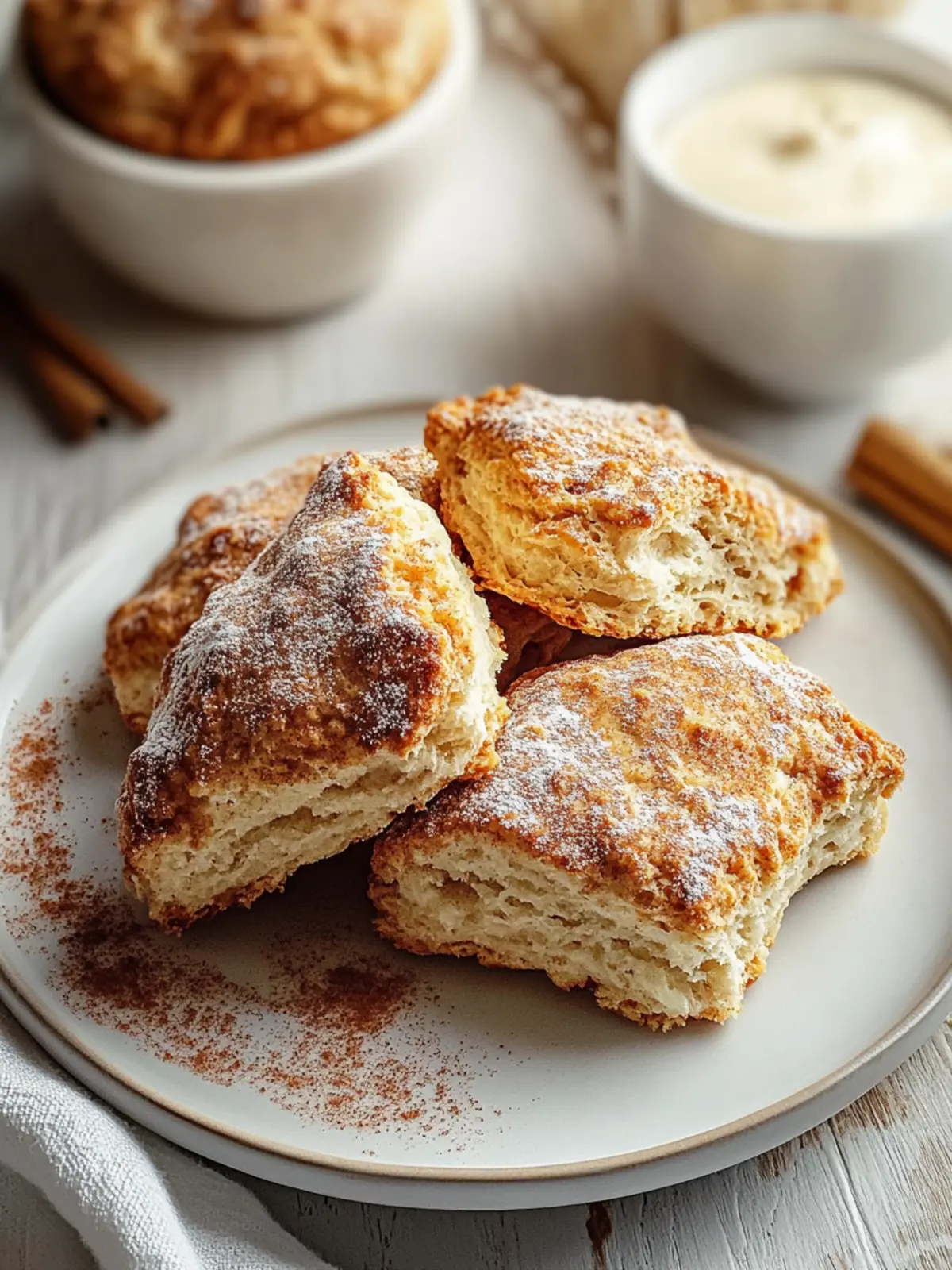 Baked Cinnamon Scones: Your Cozy Morning Game-Changer Baked Cinnamon Scones