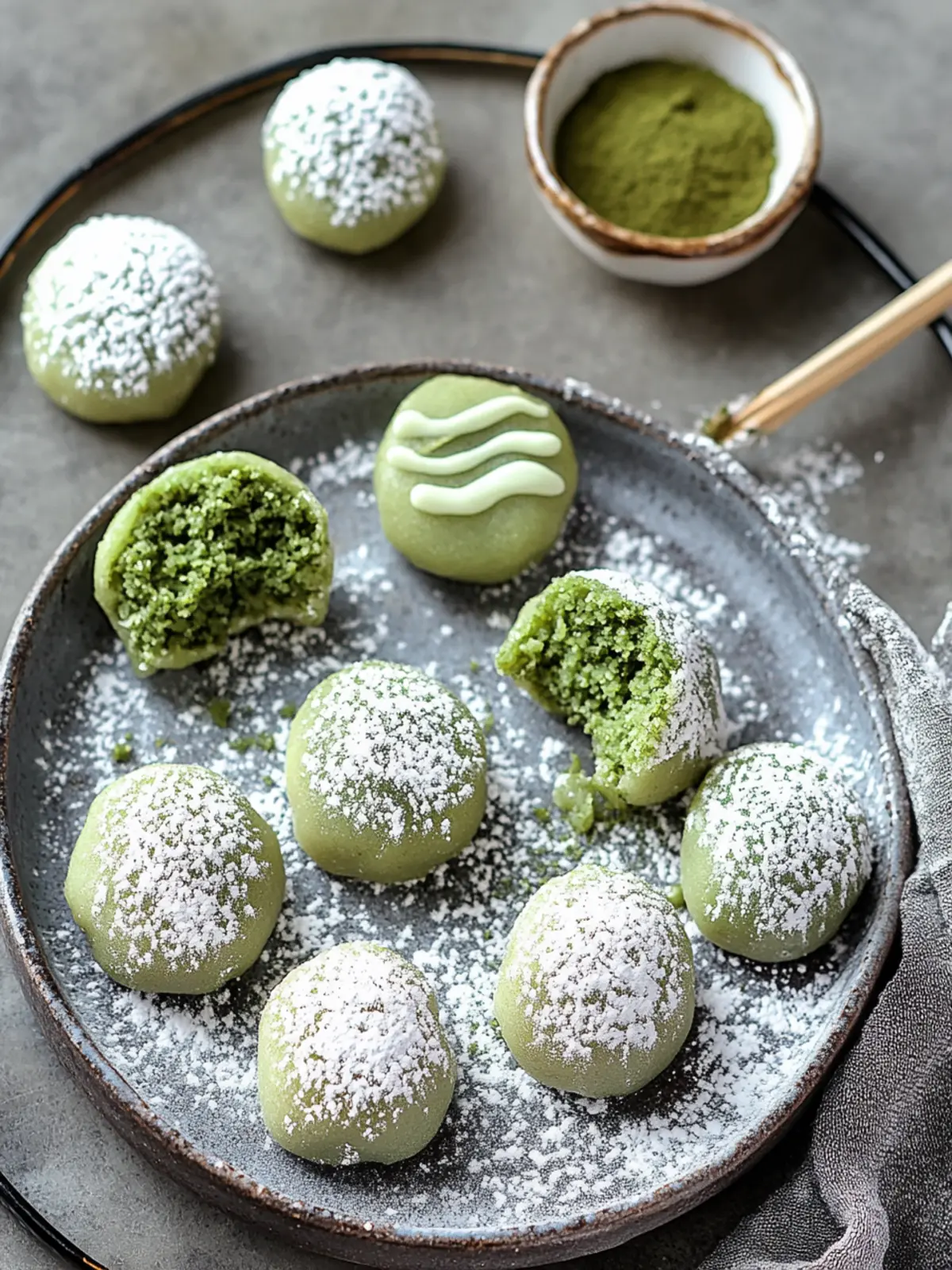 Deliciously Chewy Matcha Mochi Bites You’ll Love to Make Chewy Matcha Mochi Bites