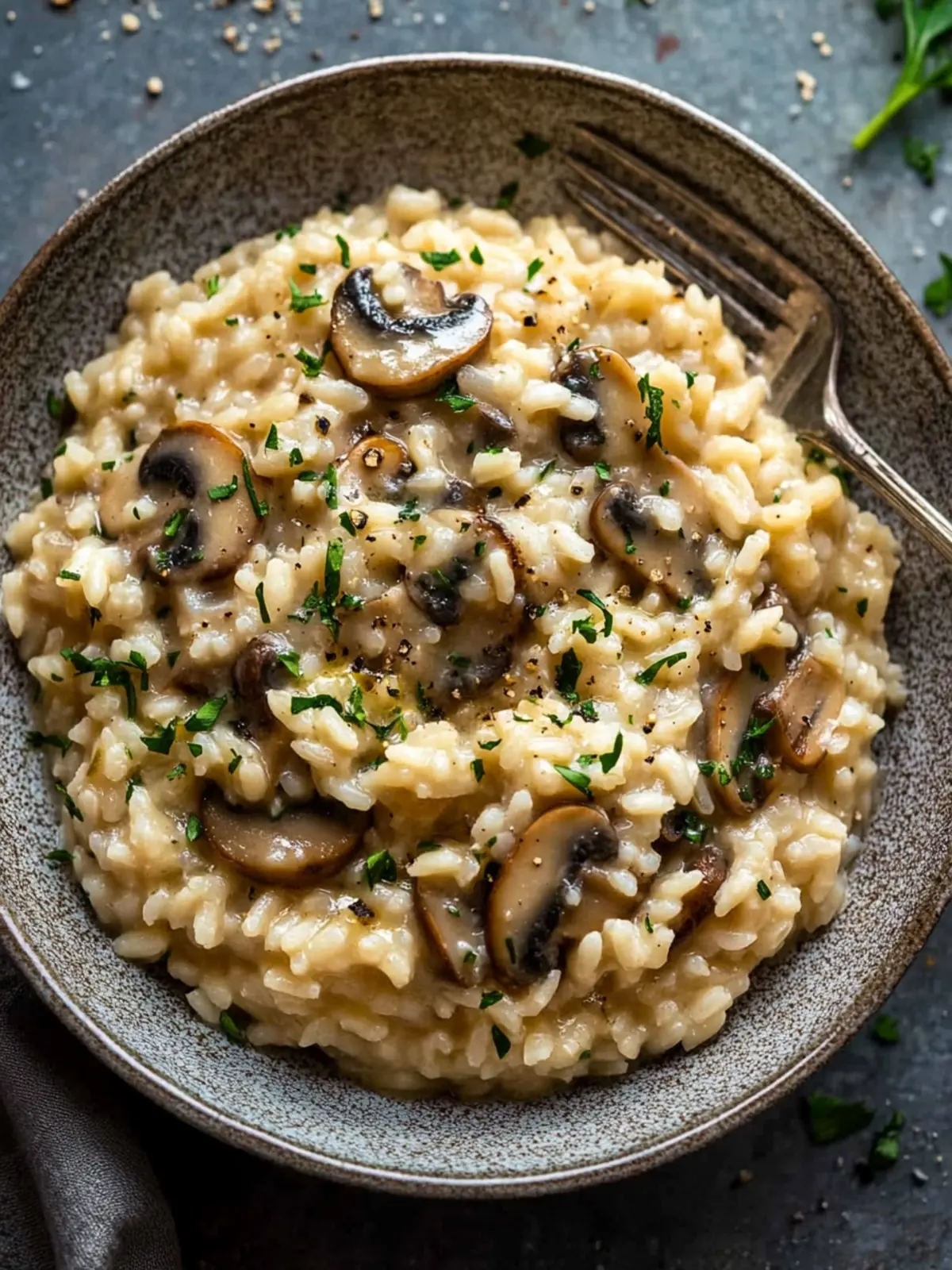 Creamy Mushroom Risotto That Will Enchant Your Taste Buds Mushroom Risotto
