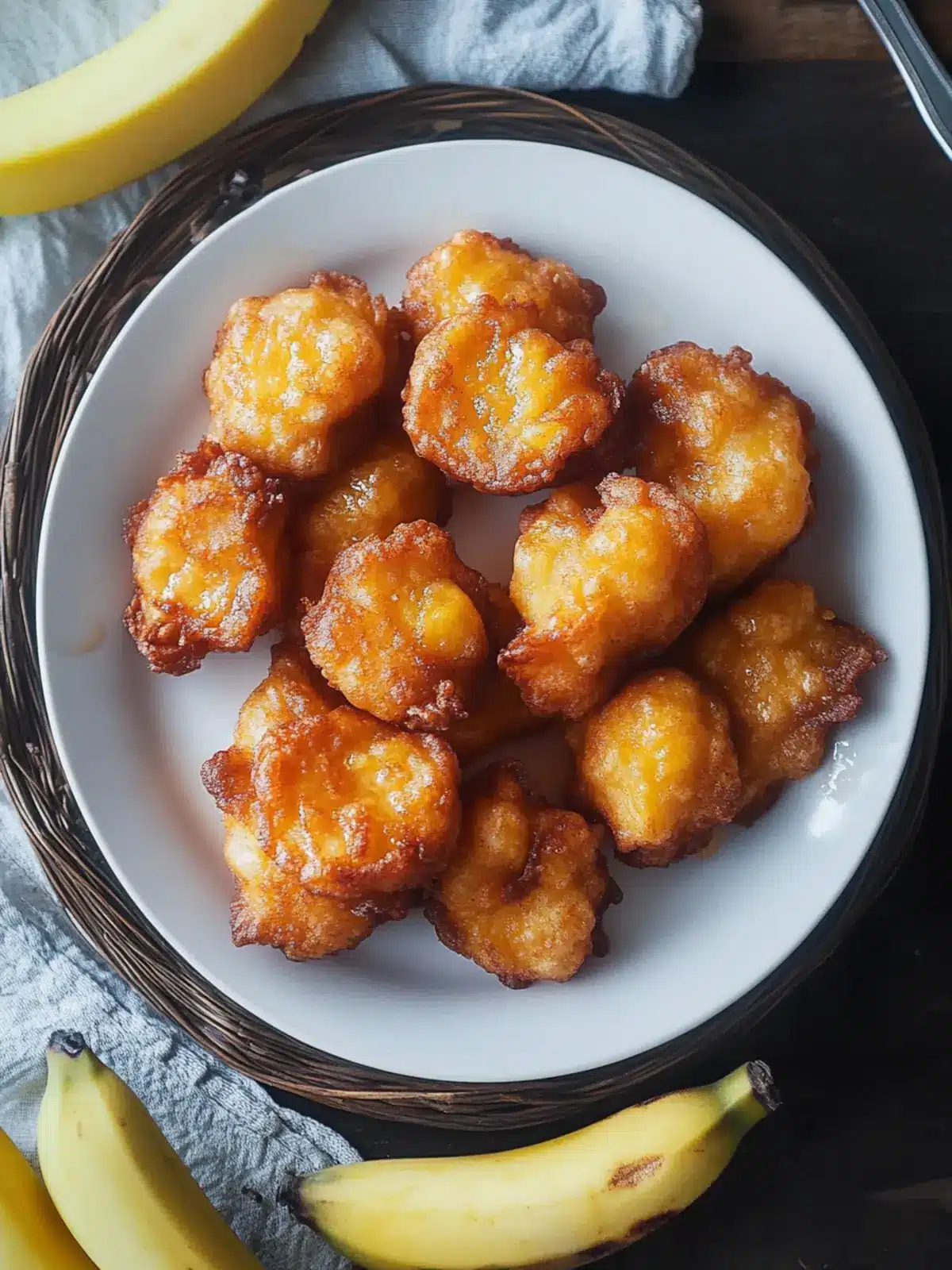 Malaysian Mashed Banana Fritters for a Sweet Snack Attack Malaysian Mashed Banana Fritters