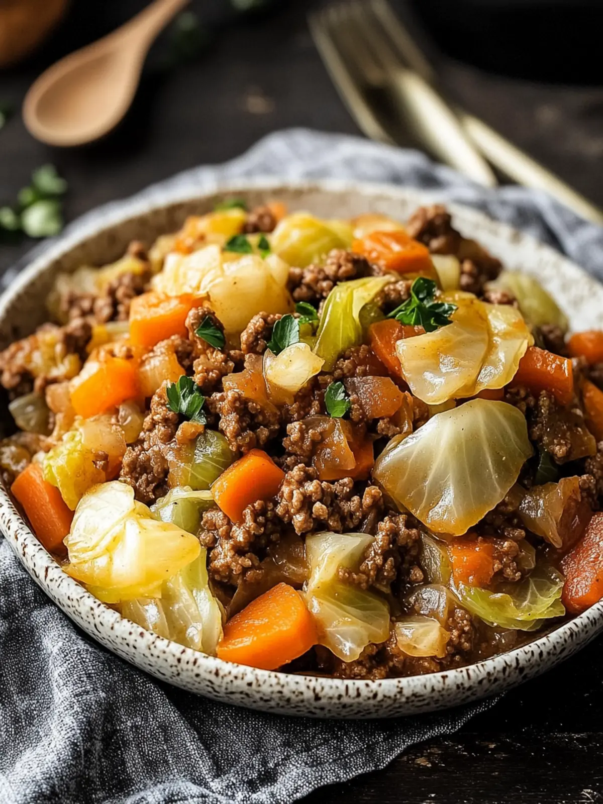 Hearty Irish Ground Beef and Cabbage for Cozy Nights Irish Ground Beef and Cabbage