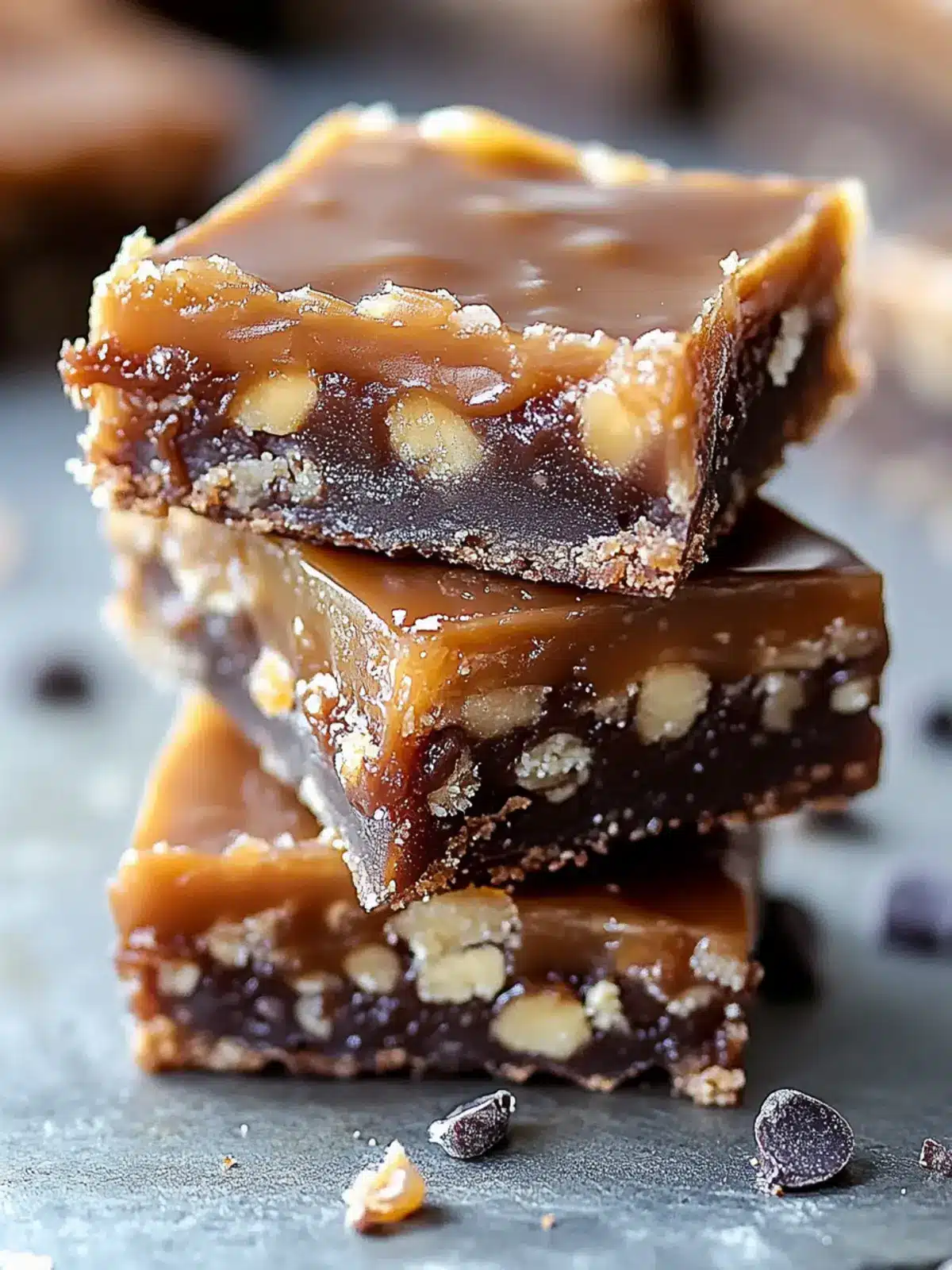 Indulge in Homemade Caramel Crush Bars Bliss Caramel Crush Bars