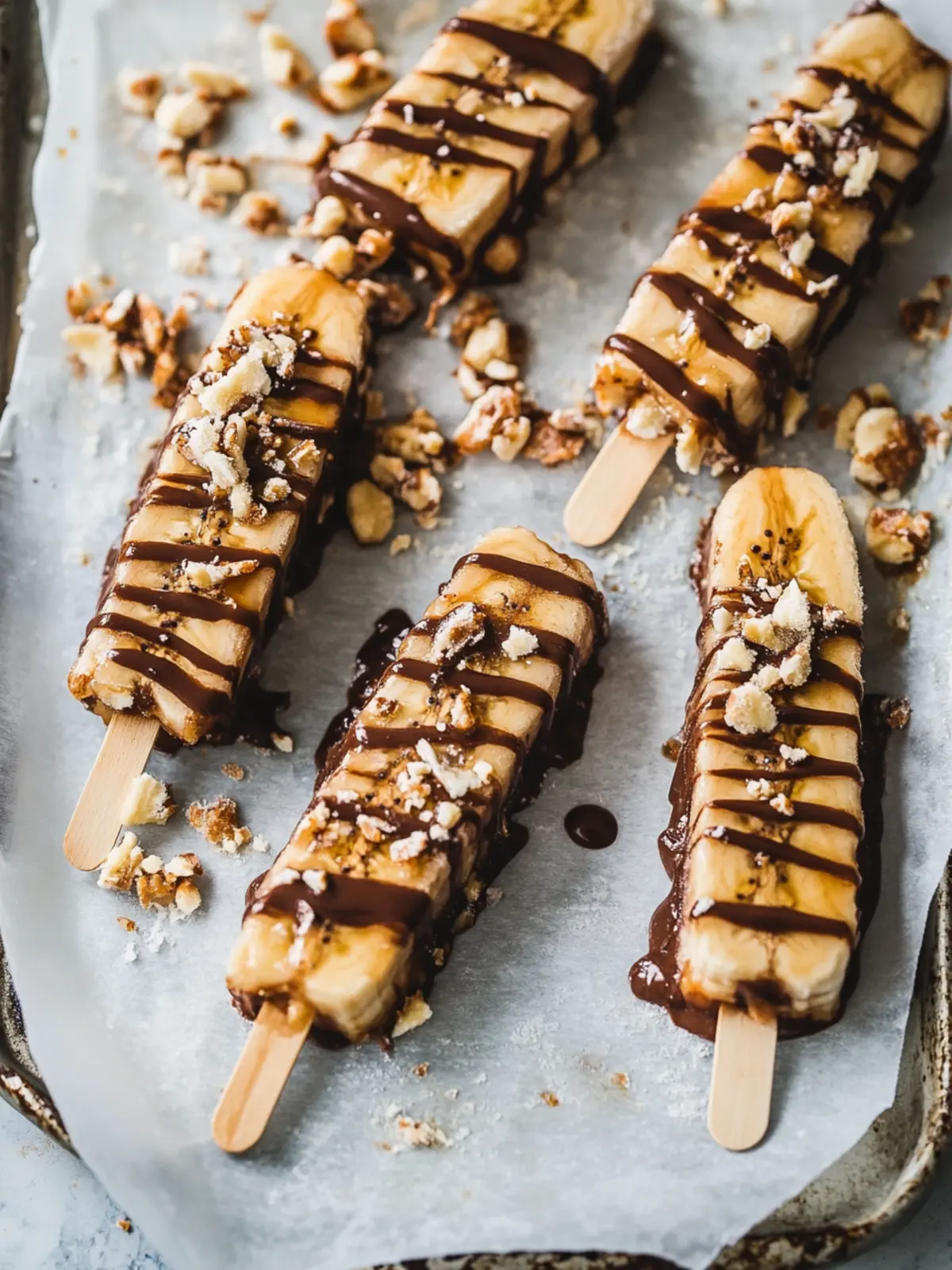Frozen Banana Snickers