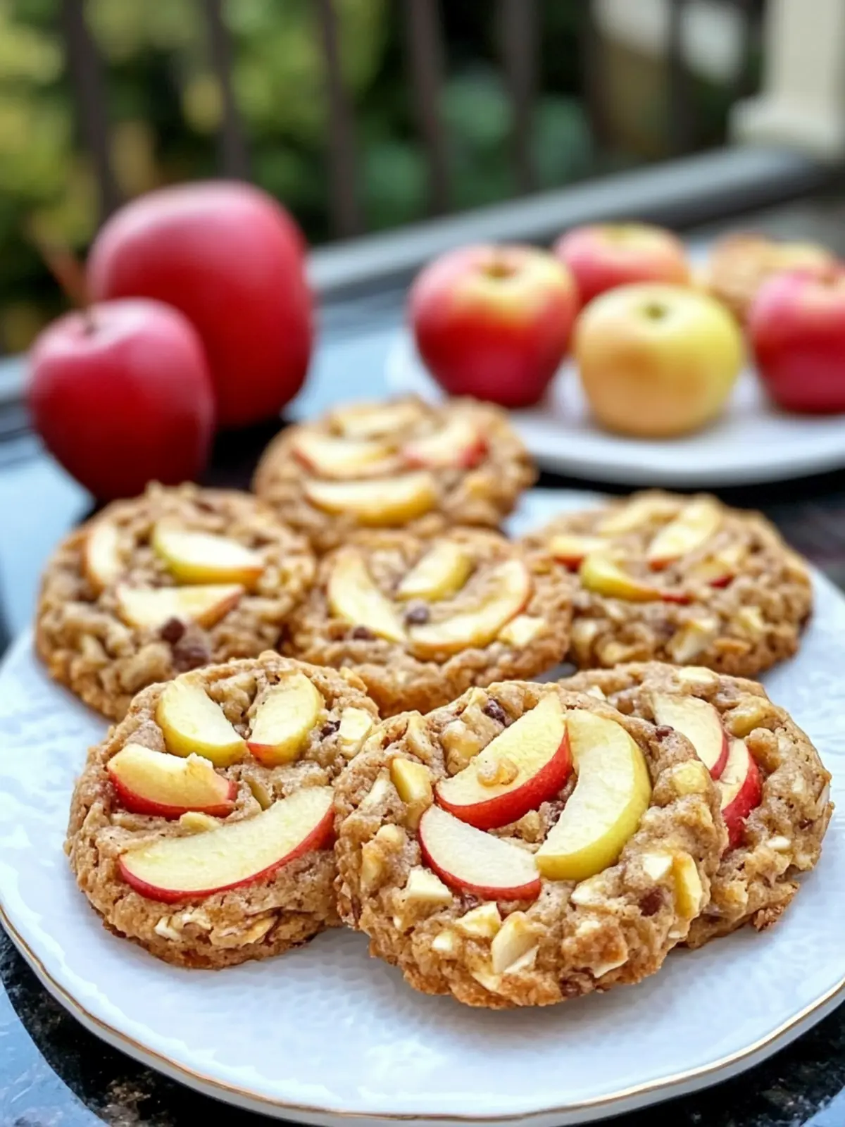 Delicious Apple Monster Cookies for Fun Family Snacking Apple Monster Cookies