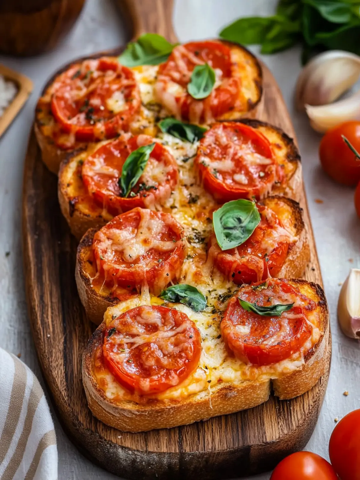 Mini Garlic Toast Pizzas That Will Rock Your Taste Buds Mini Garlic Toast Pizzas