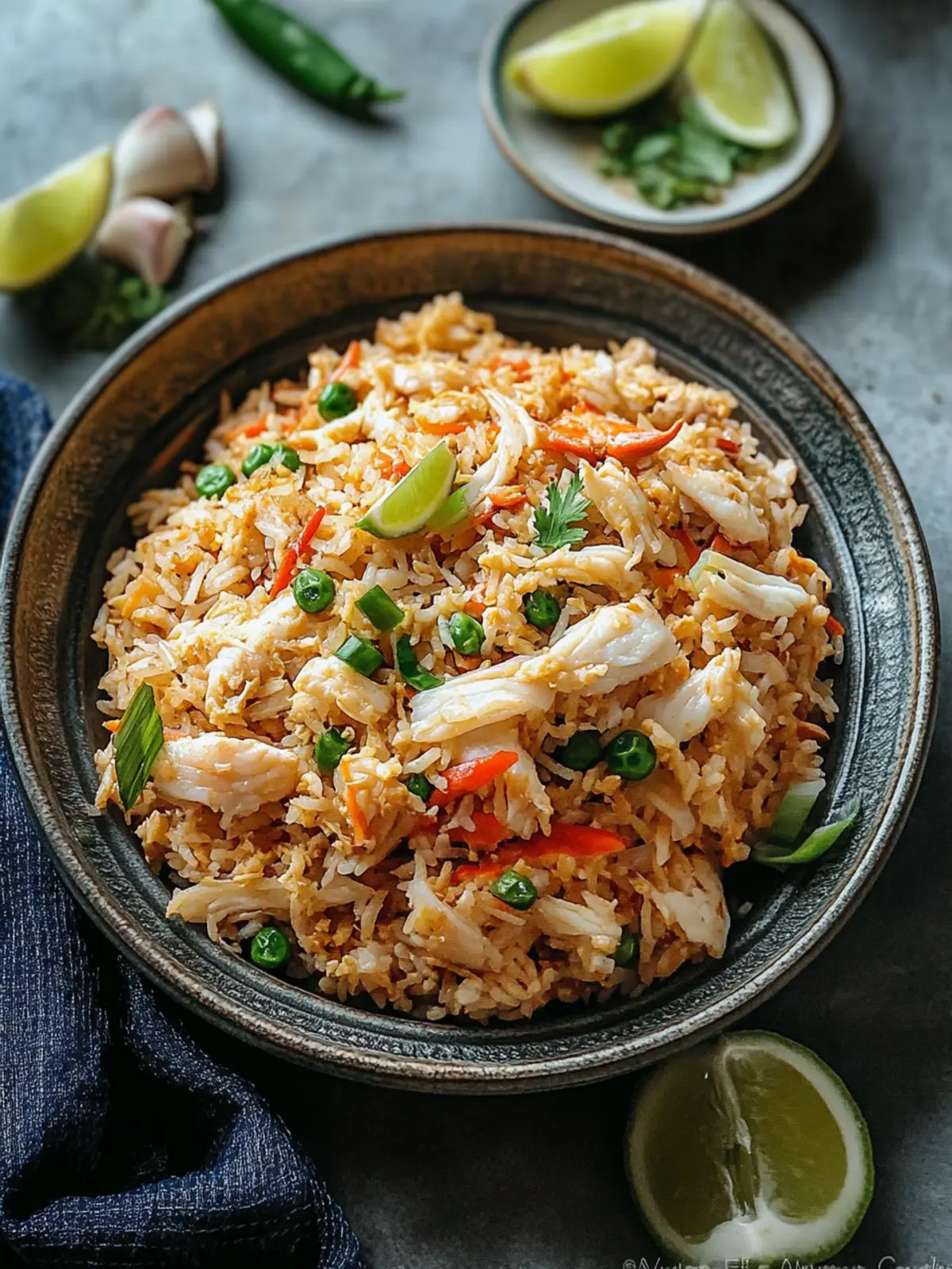 Thai Style Crab Fried Rice