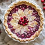 Delicious Cranberry Custard Pie to Brighten Your Day Cranberry Custard Pie