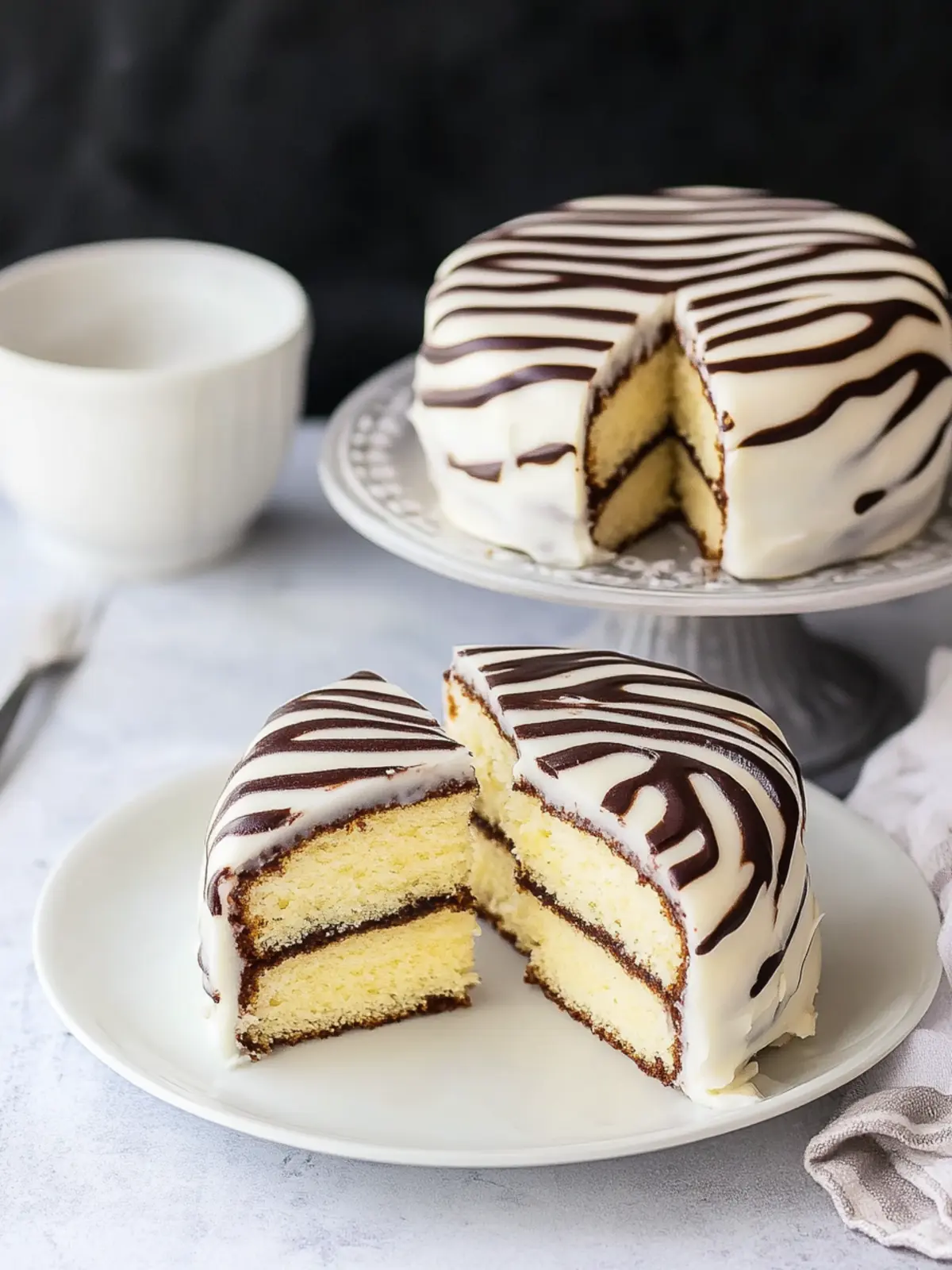 Irresistible Homemade Zebra Cakes That Will Wow Everyone Zebra Cakes