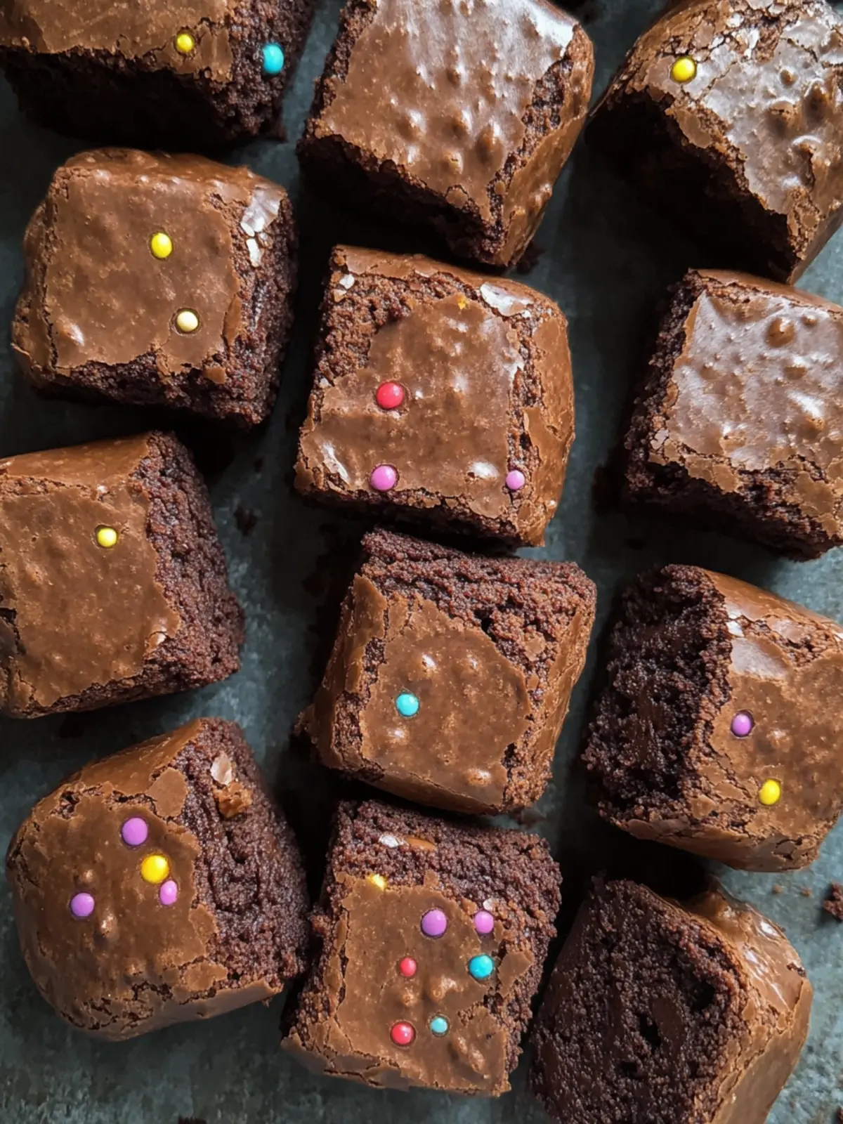 Irresistible Cosmic Brownie Bites Ready in Just 10 Minutes Cosmic Brownie Bites