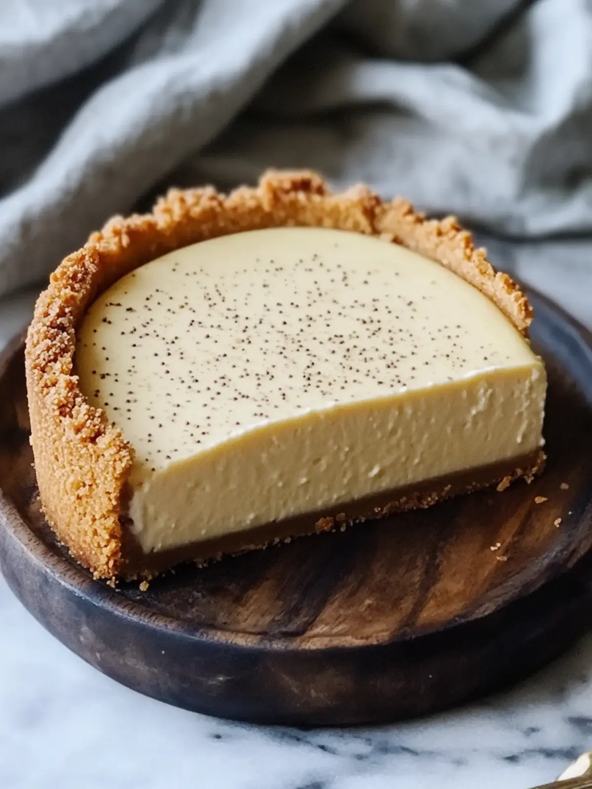 Vanilla Bean Brown Butter Cheesecake