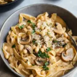 One-Pot Mushroom and White Bean Pasta