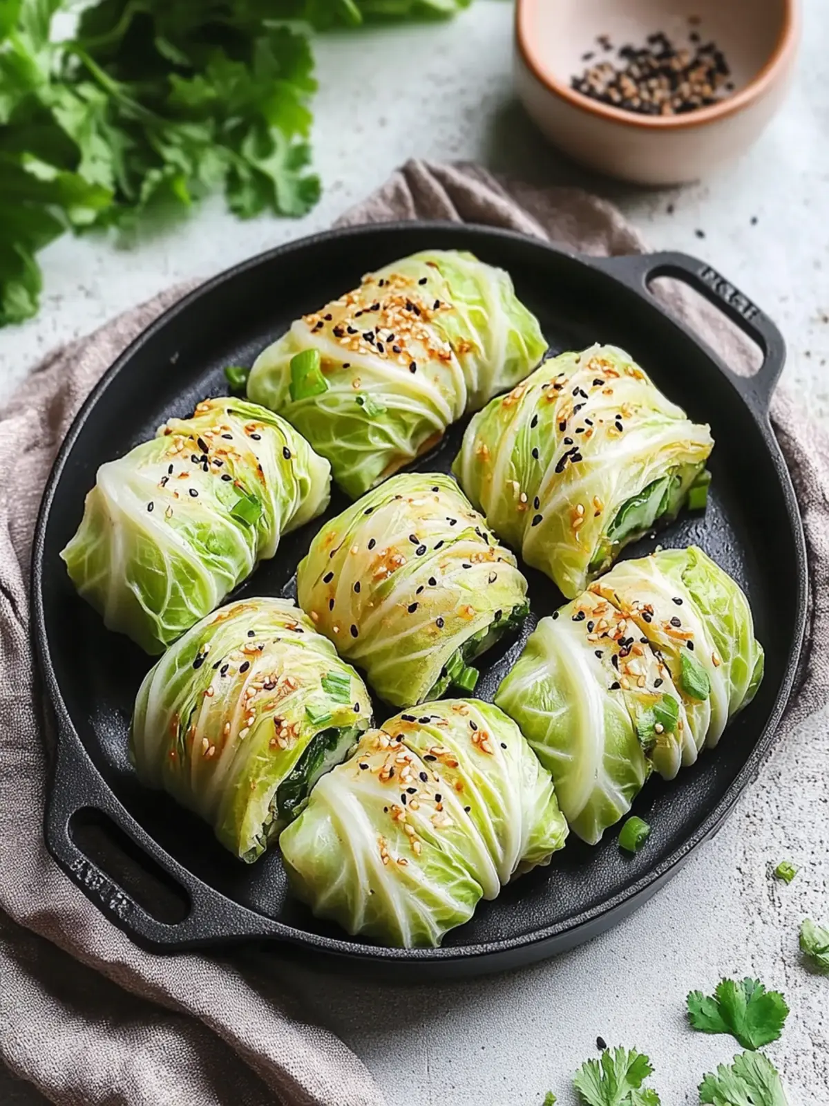 Savory Sesame Ginger Keto Cabbage Rolls You’ll Love to Make Sesame Ginger Keto Cabbage Rolls