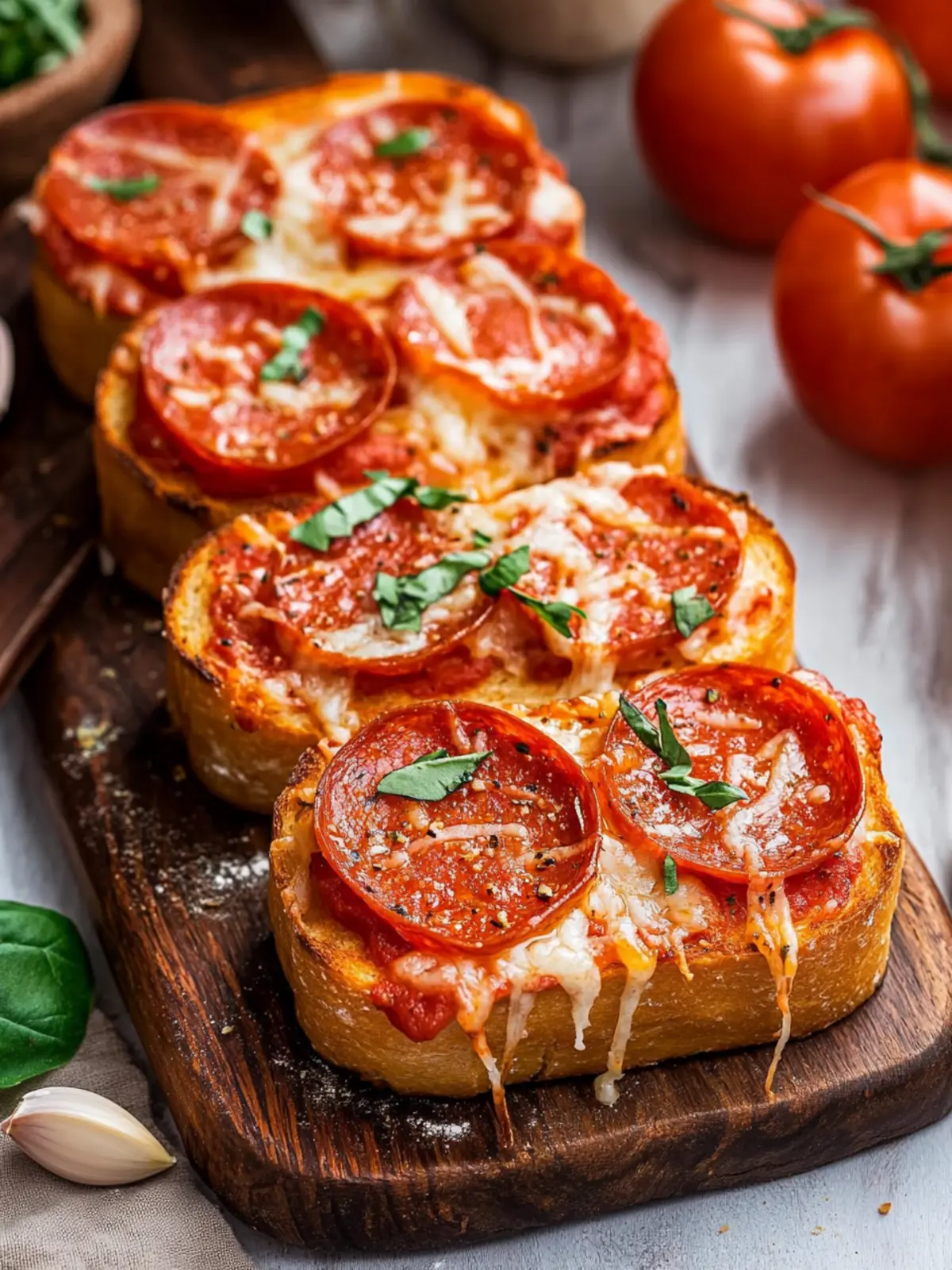 Mini Garlic Toast Pizzas That Will Rock Your Taste Buds Mini Garlic Toast Pizzas