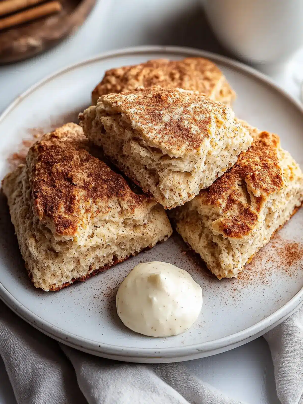 Baked Cinnamon Scones: Your Cozy Morning Game-Changer Baked Cinnamon Scones
