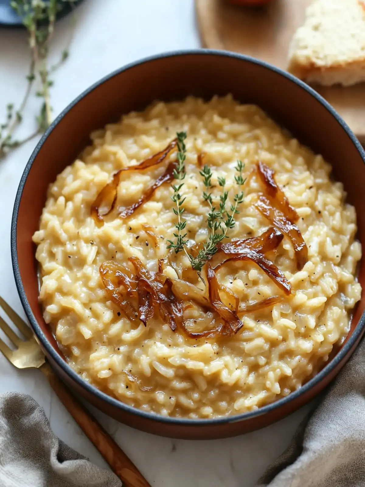 Caramelized Onion Risotto: Comfort in Every Creamy Bite Caramelized Onion Risotto
