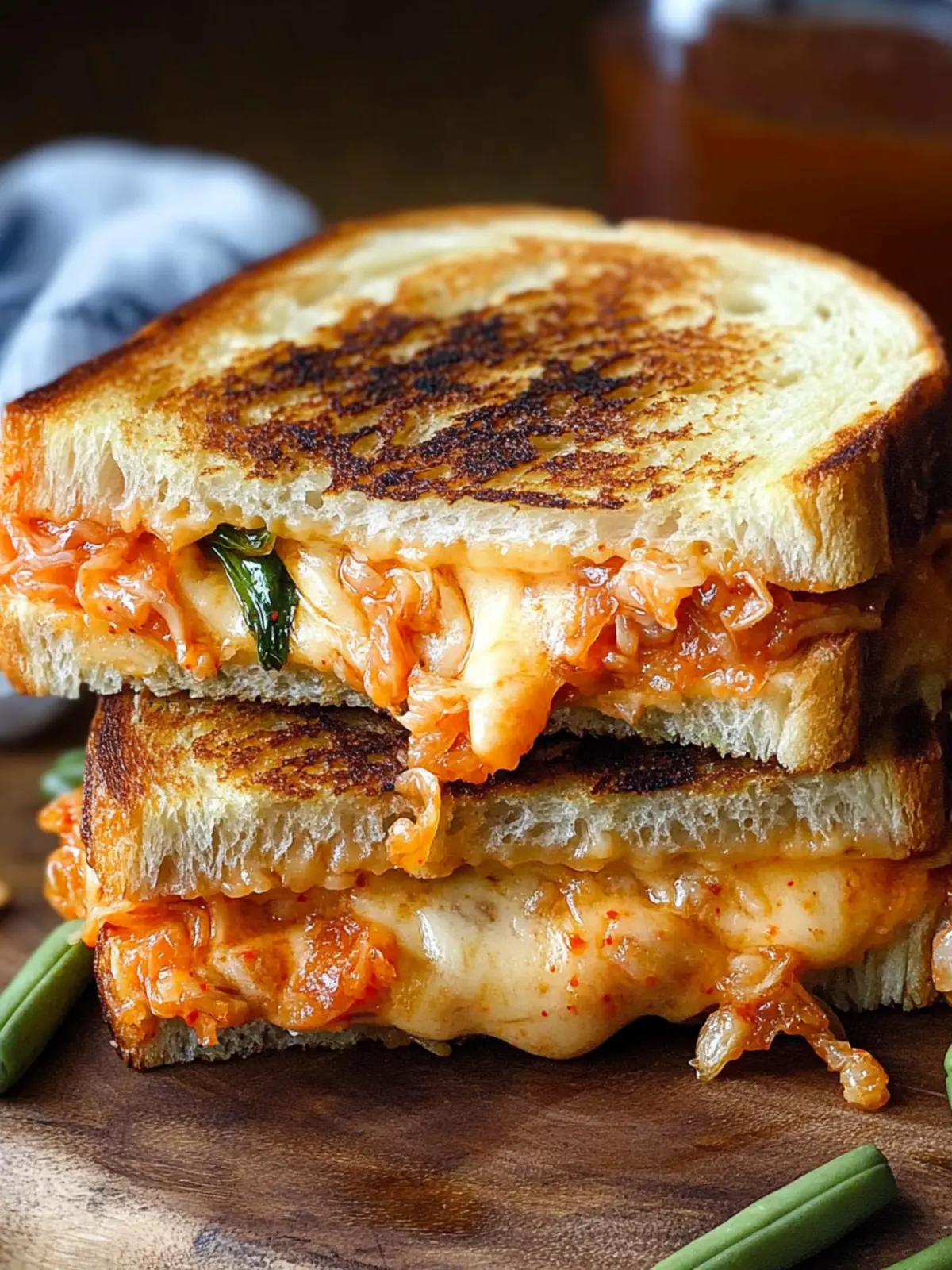 Savor a Twist: Kimchi Grilled Cheese You’ll Crave Daily Kimchi Grilled Cheese