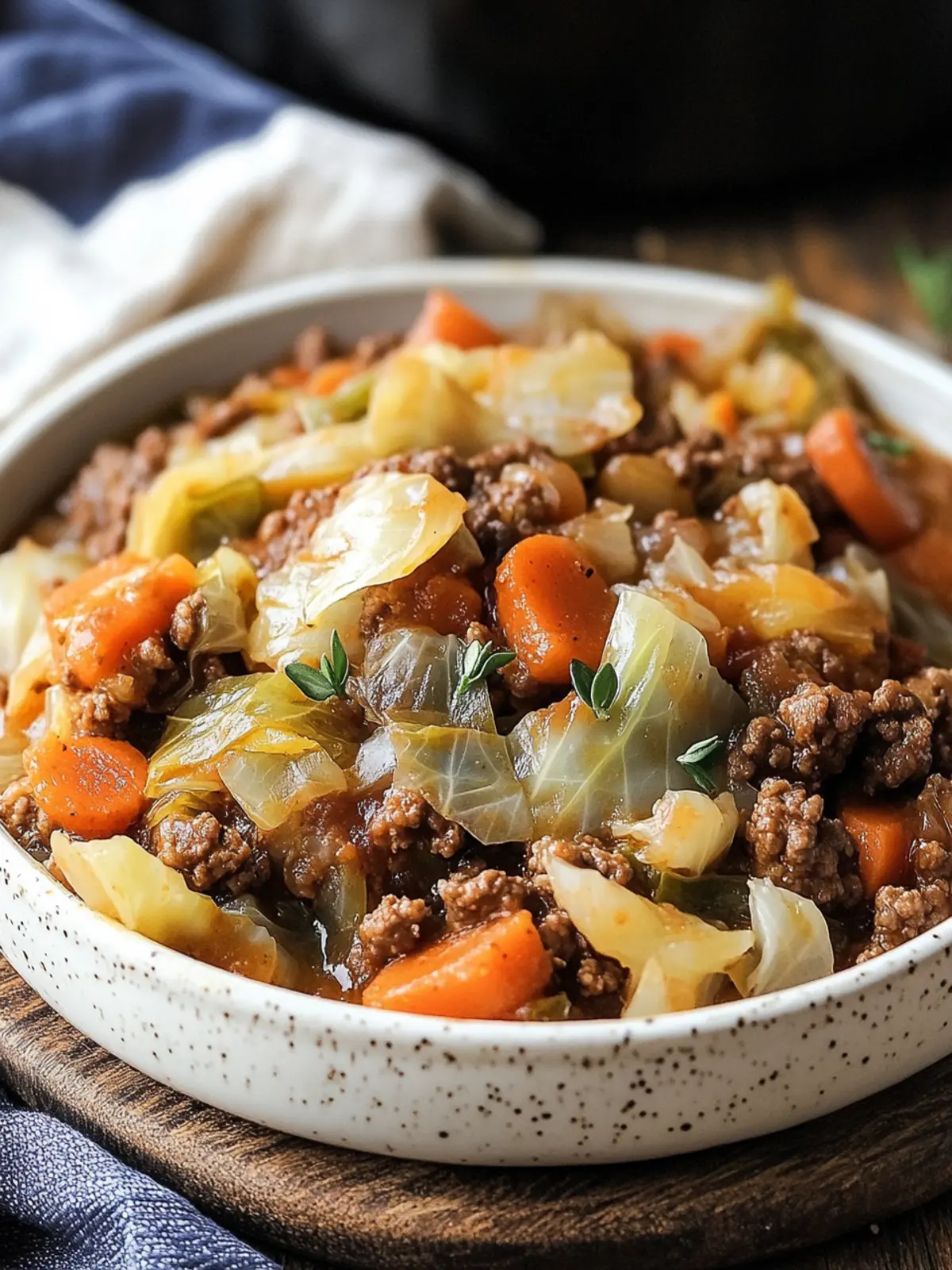 Hearty Irish Ground Beef and Cabbage for Cozy Nights Irish Ground Beef and Cabbage