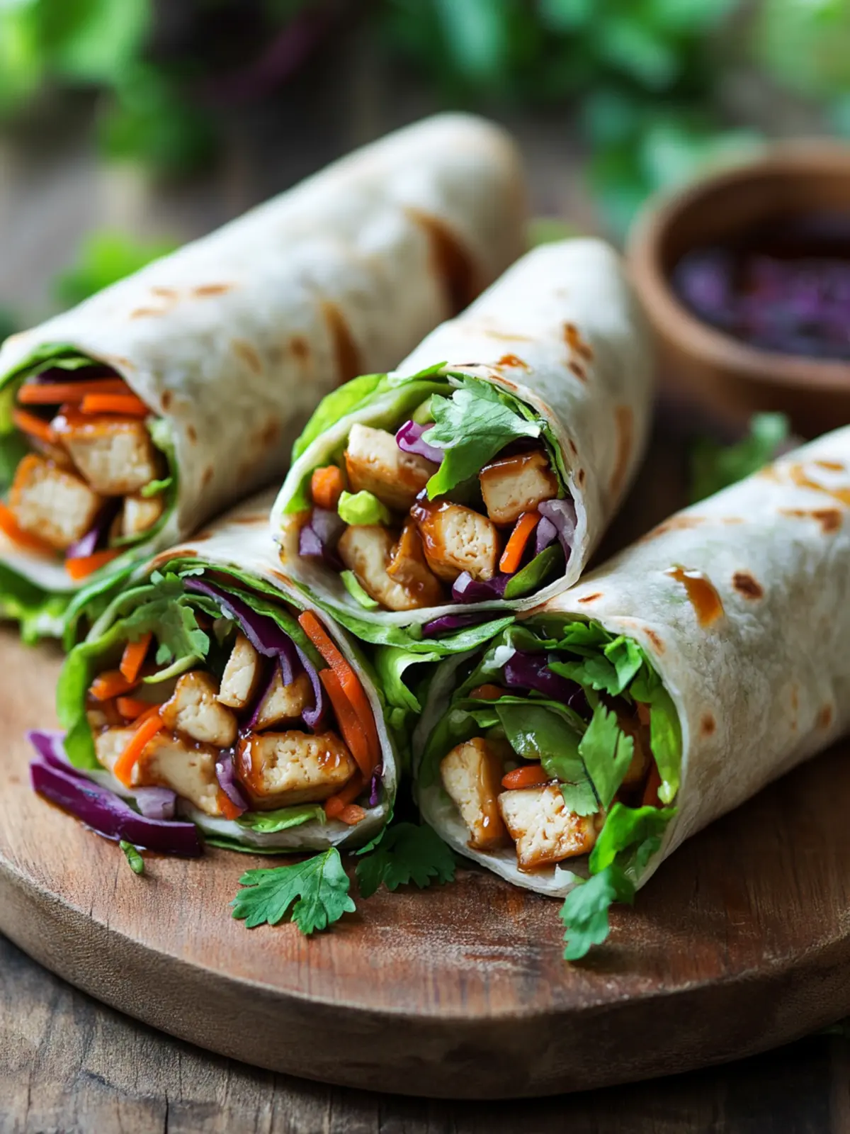 Delicious Maple Hoisin Shredded Tofu Wraps You’ll Love Maple Hoisin Shredded Tofu Wraps