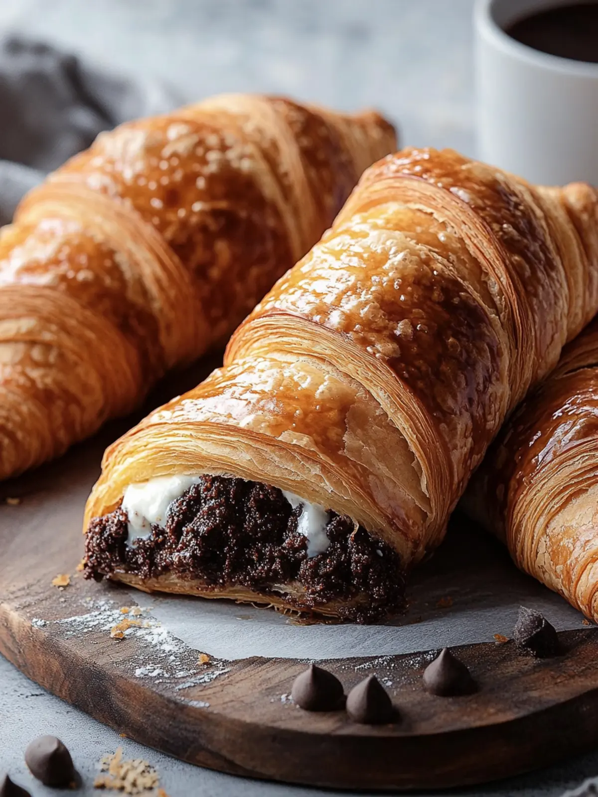 Brownie Batter Croissants