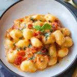 Indulge in Lobster Gnocchi with Tomato Cream Sauce Delight Lobster Gnocchi with Tomato Cream Sauce