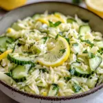 Cucumber Lemon Orzo Salad