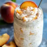 Delicious Peaches & Cream Overnight Oats for a Sweet Morning Boost Peaches & Cream Overnight Oats