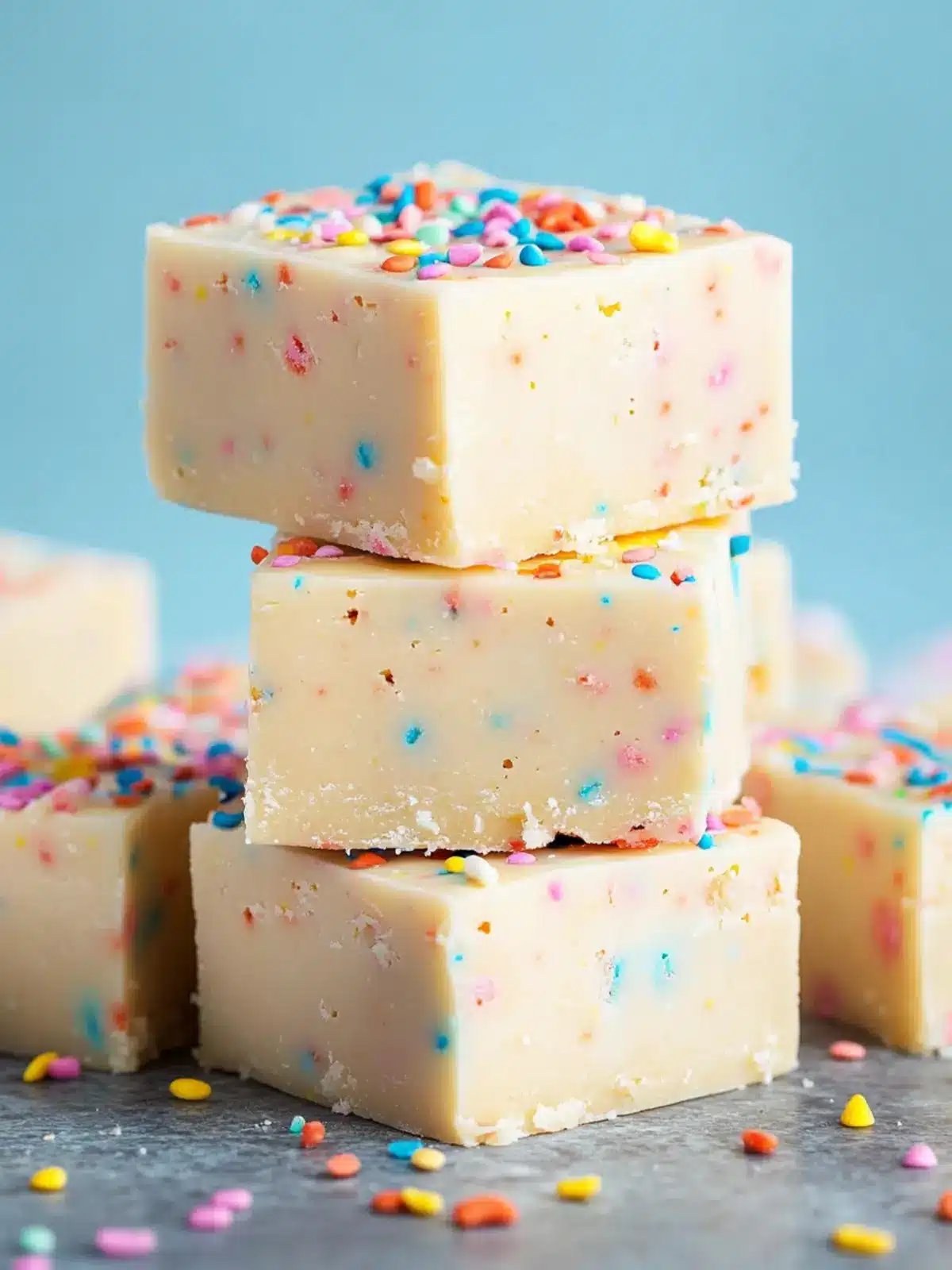 Irresistible Cake Batter Fudge: Your Sweetest Homemade Delight Cake Batter Fudge