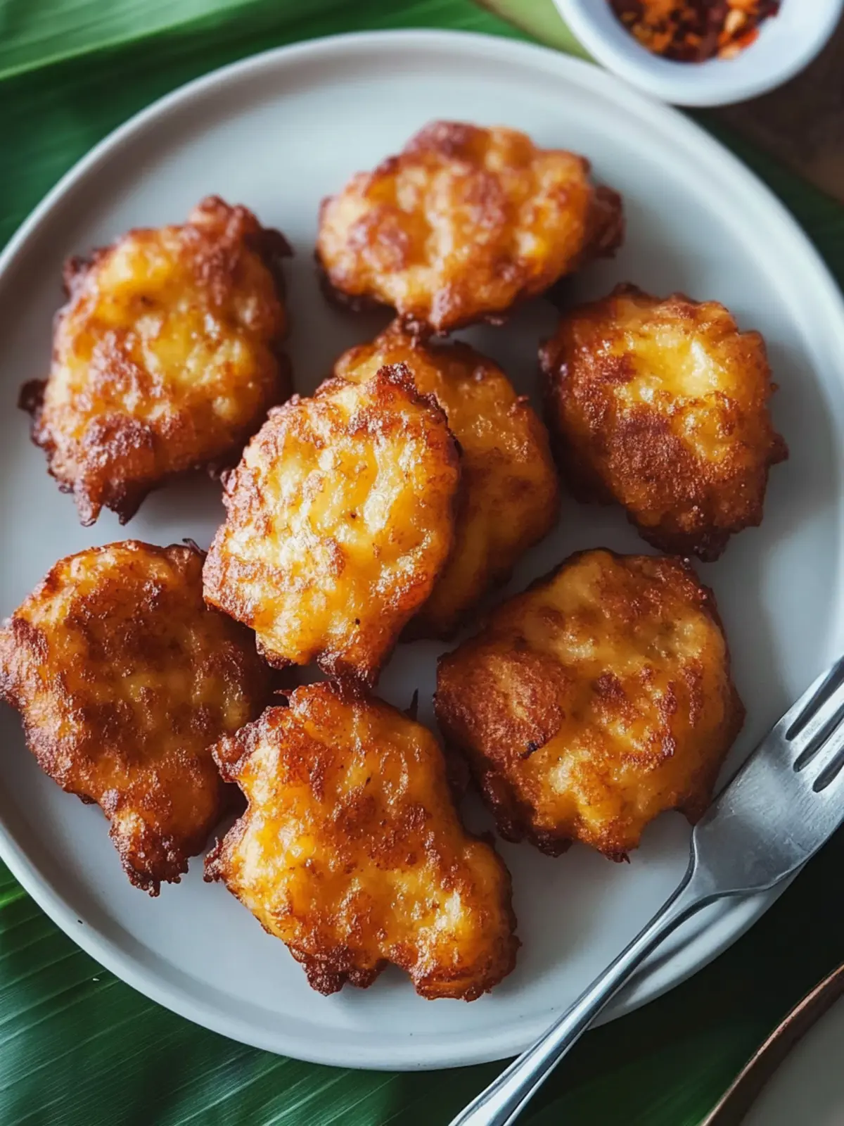 Malaysian Mashed Banana Fritters for a Sweet Snack Attack Malaysian Mashed Banana Fritters
