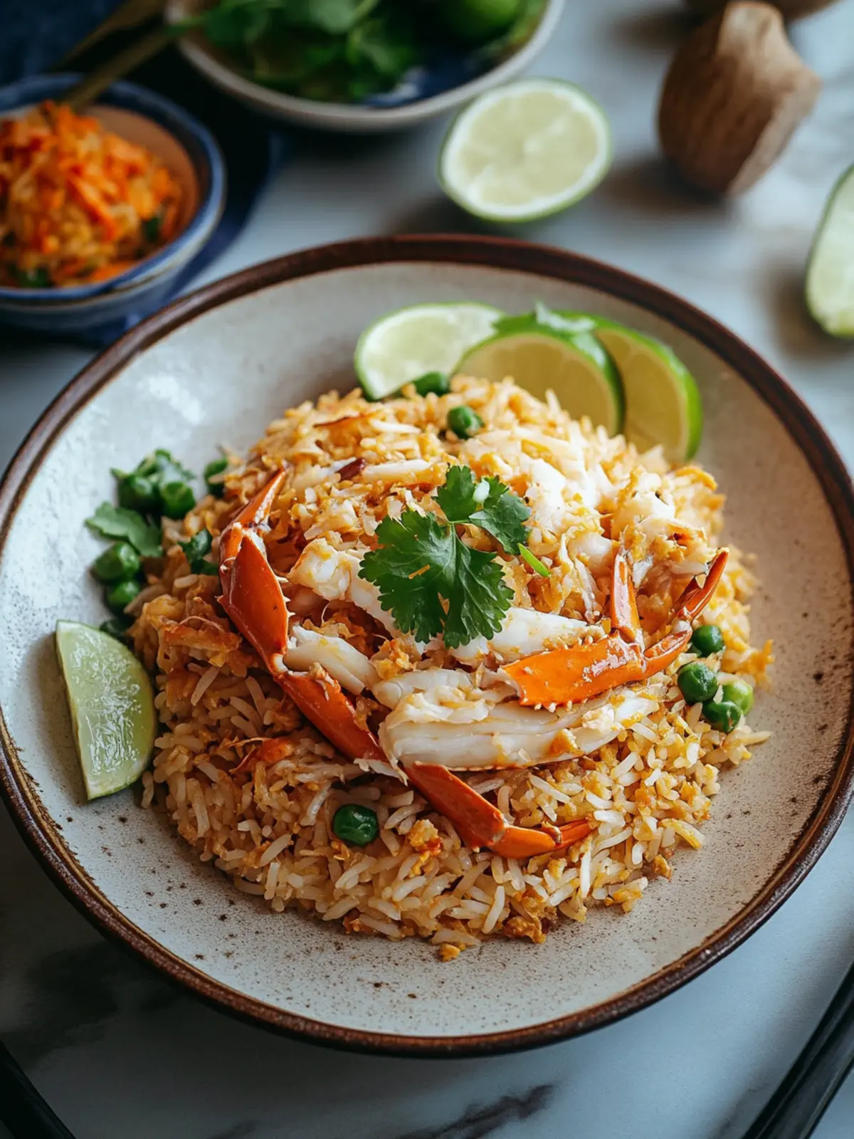 Thai Style Crab Fried Rice