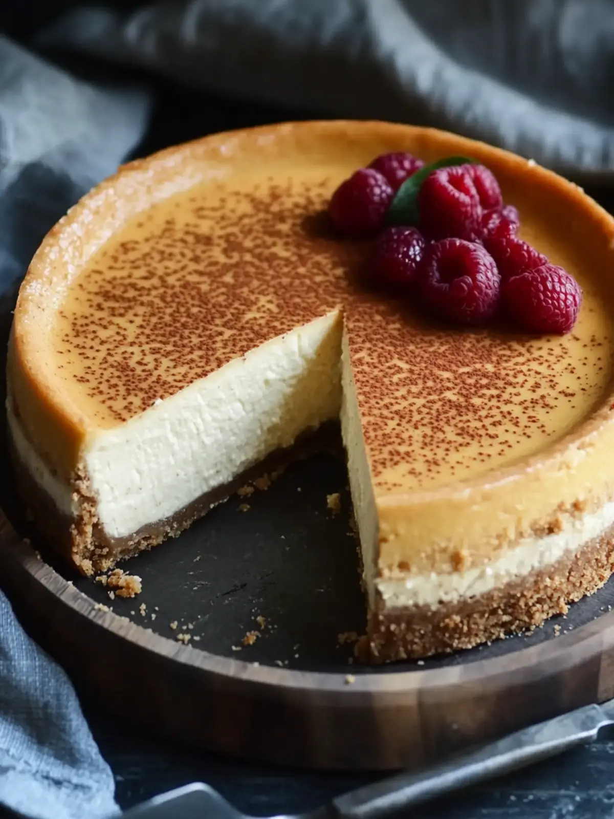 Vanilla Bean Brown Butter Cheesecake