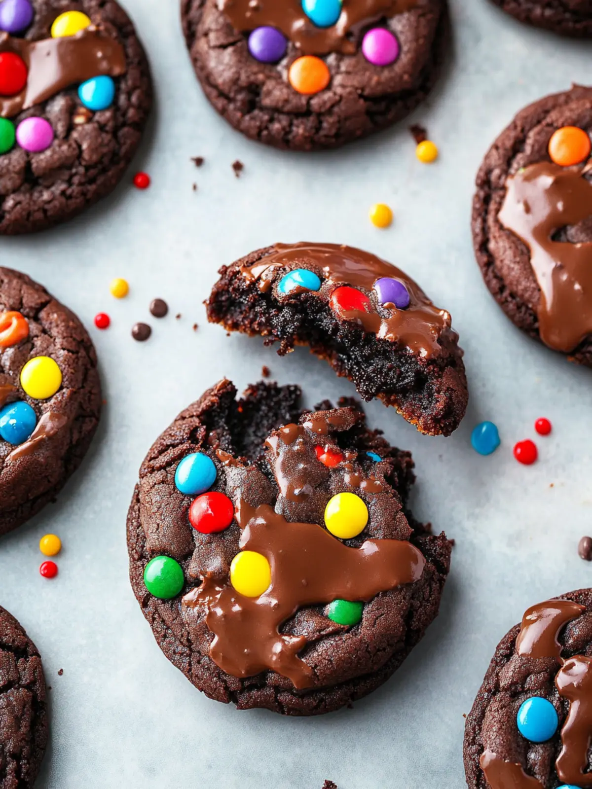 Cosmic Brownie Cookies: Out-of-This-World Treats at Home Cosmic Brownie Cookies