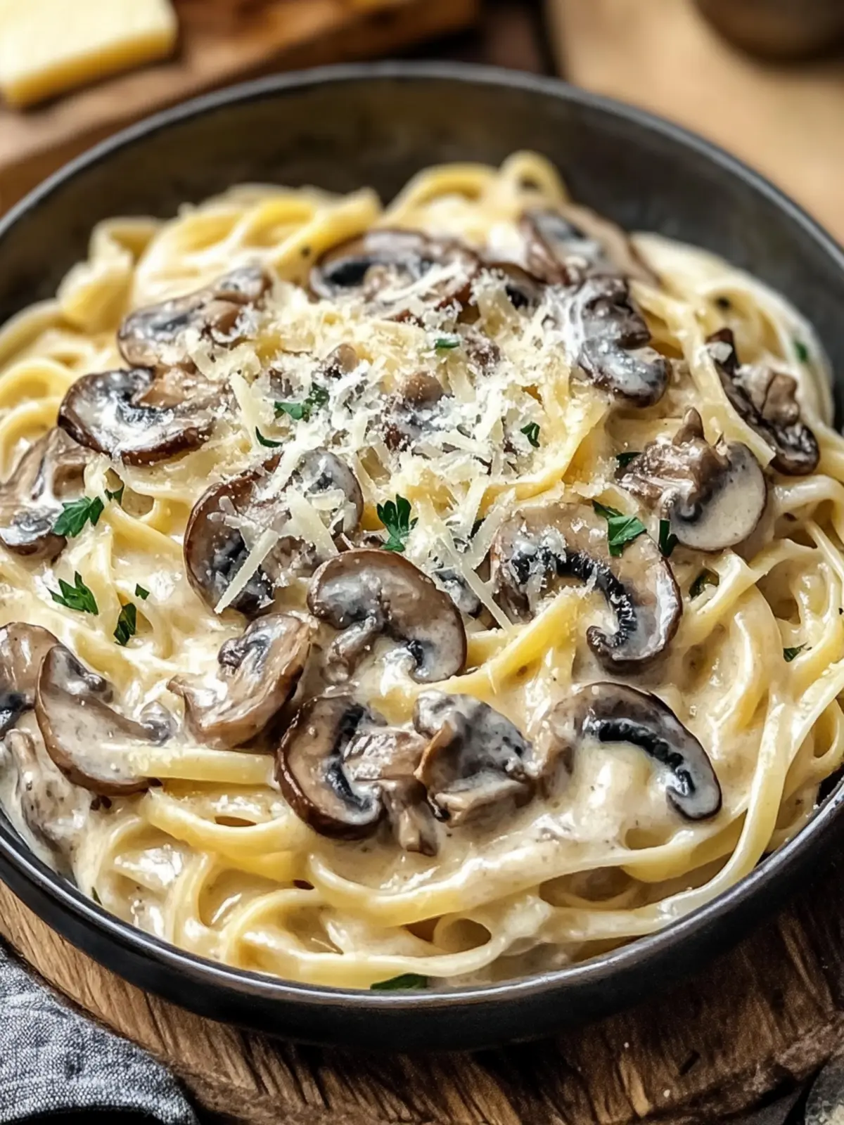 Delightful Creamy Mushroom Gruyere Pasta You'll Crave Creamy Mushroom Gruyere Pasta