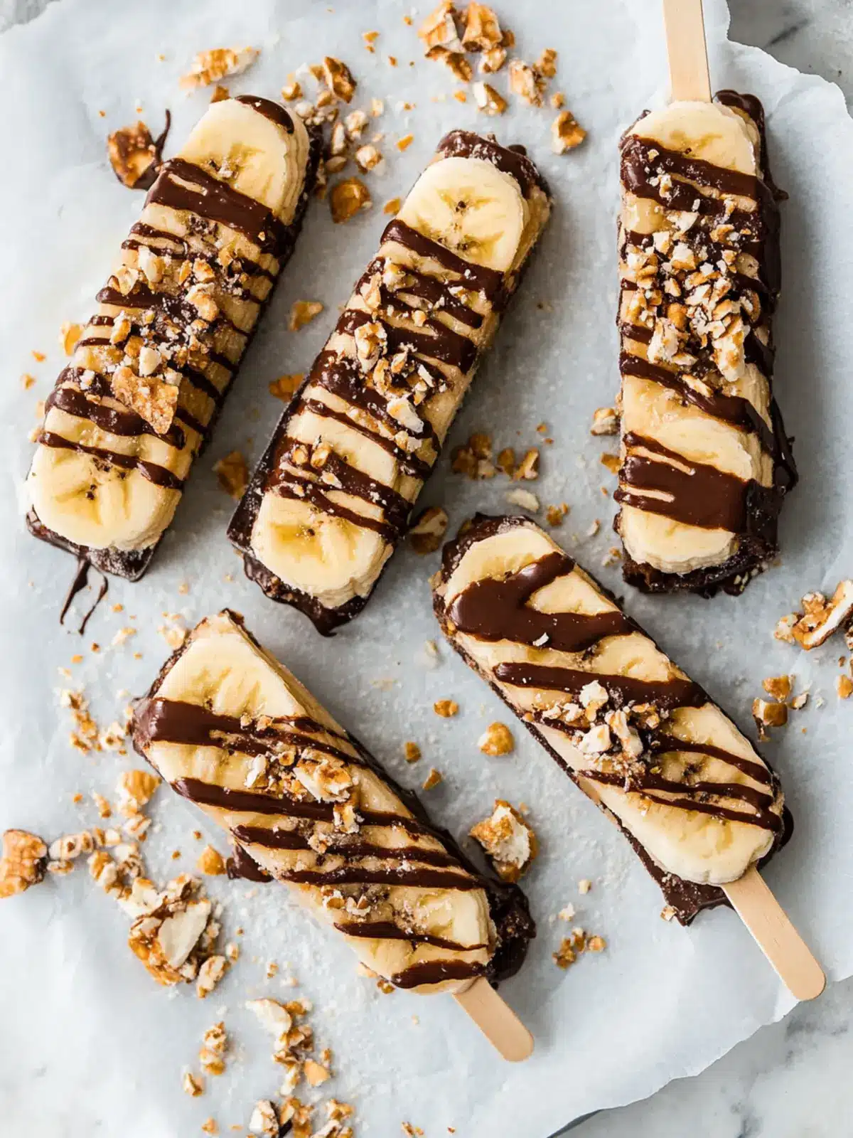 Frozen Banana Snickers