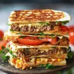 Irresistible Quesadilla Burger: A Mouthwatering Twist! Quesadilla Burger