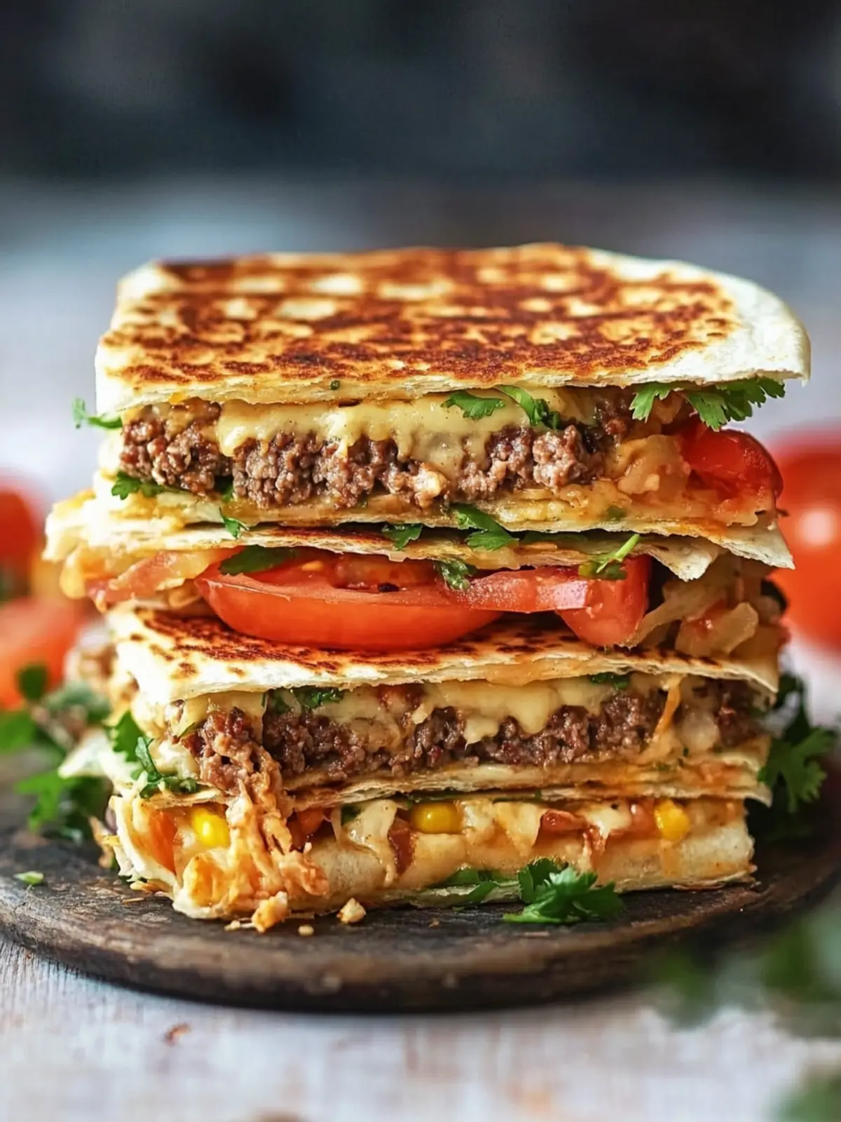 Irresistible Quesadilla Burger: A Mouthwatering Twist! Quesadilla Burger